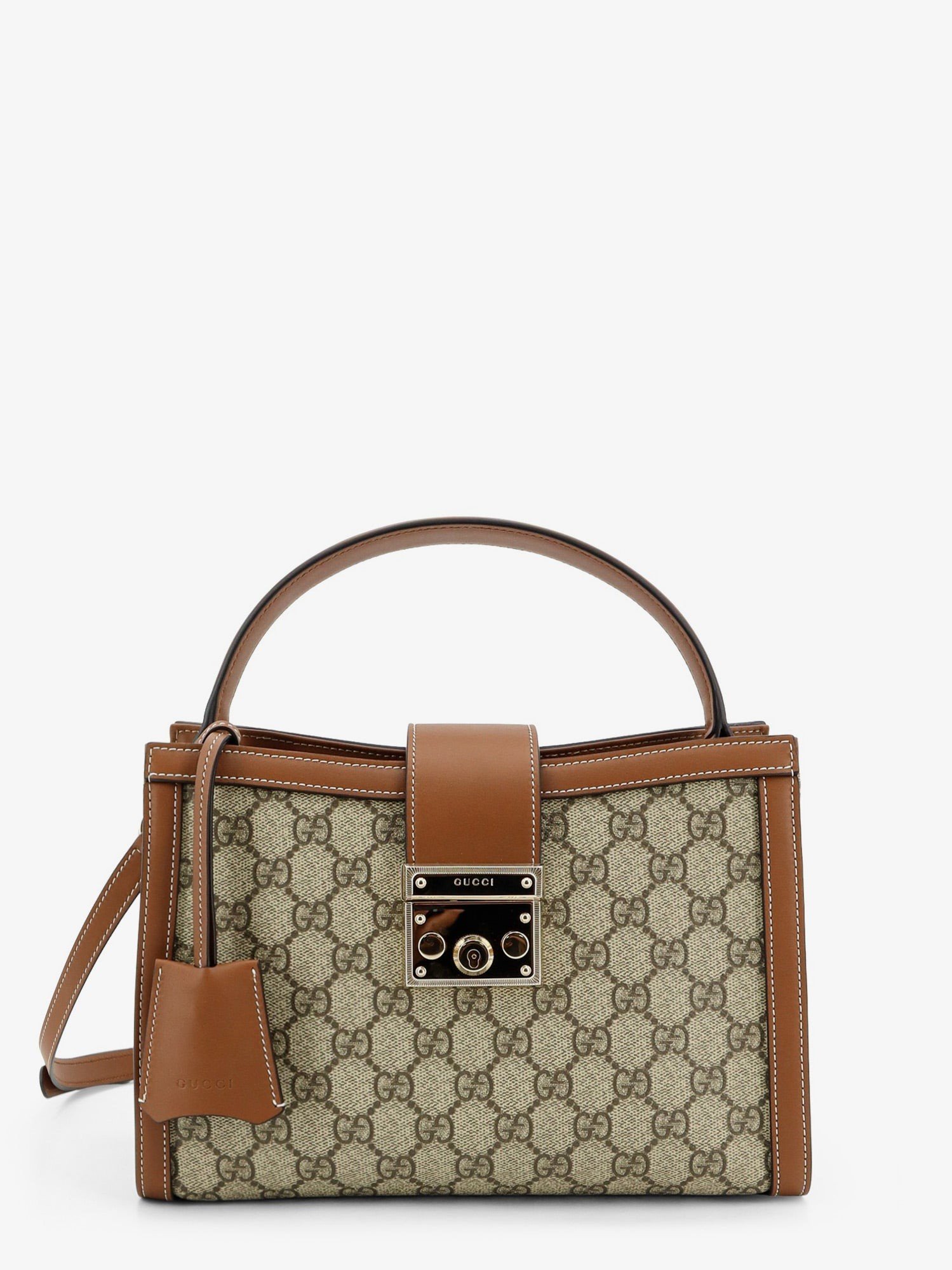 Gucci Padlock handtas met shoulder strap