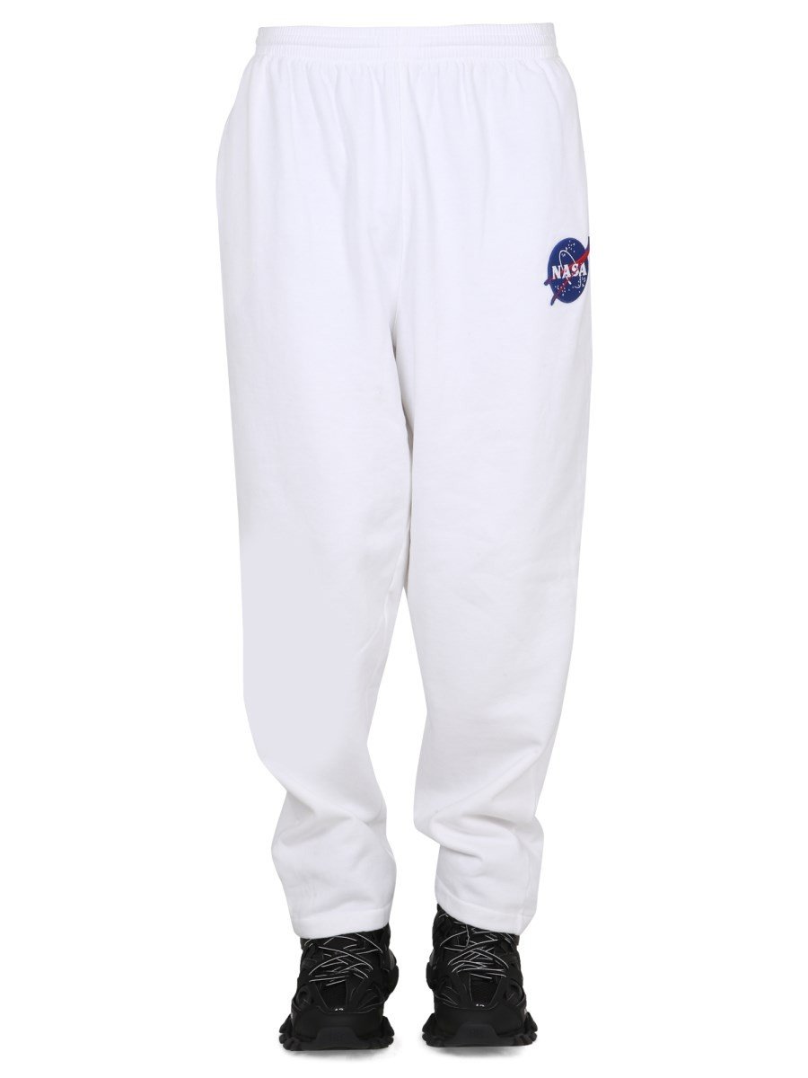 Balenciaga Pantalone Jogger met Patch