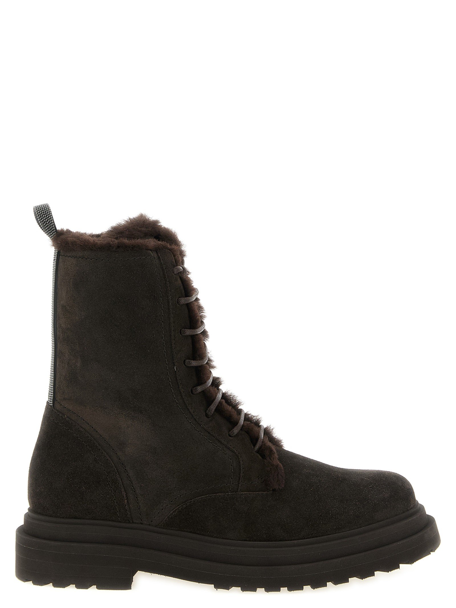 Brunello Cucinelli Precious Loop enkellaarzen
