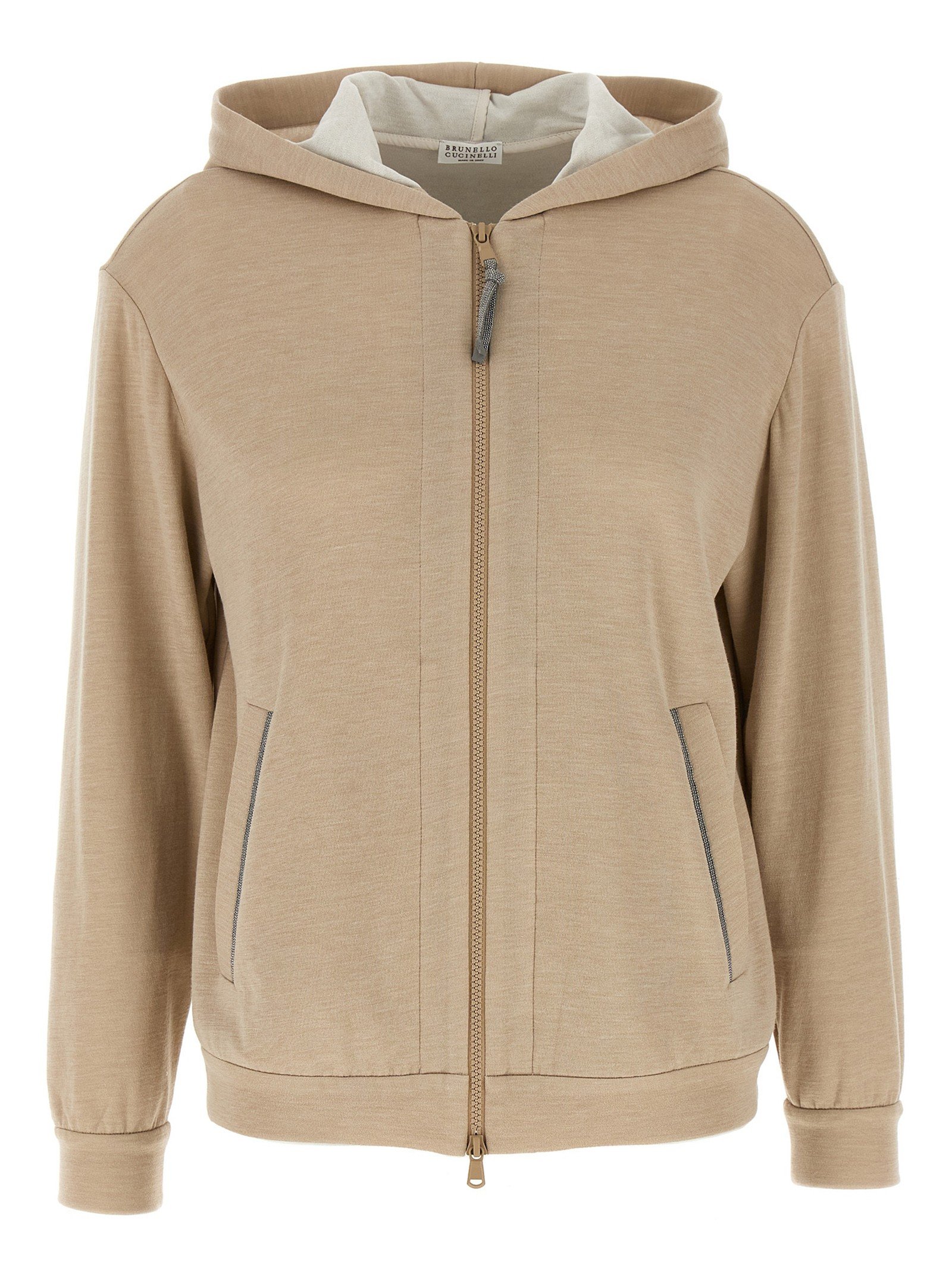 Brunello Cucinelli Precious ritssluiting Pull hoodie