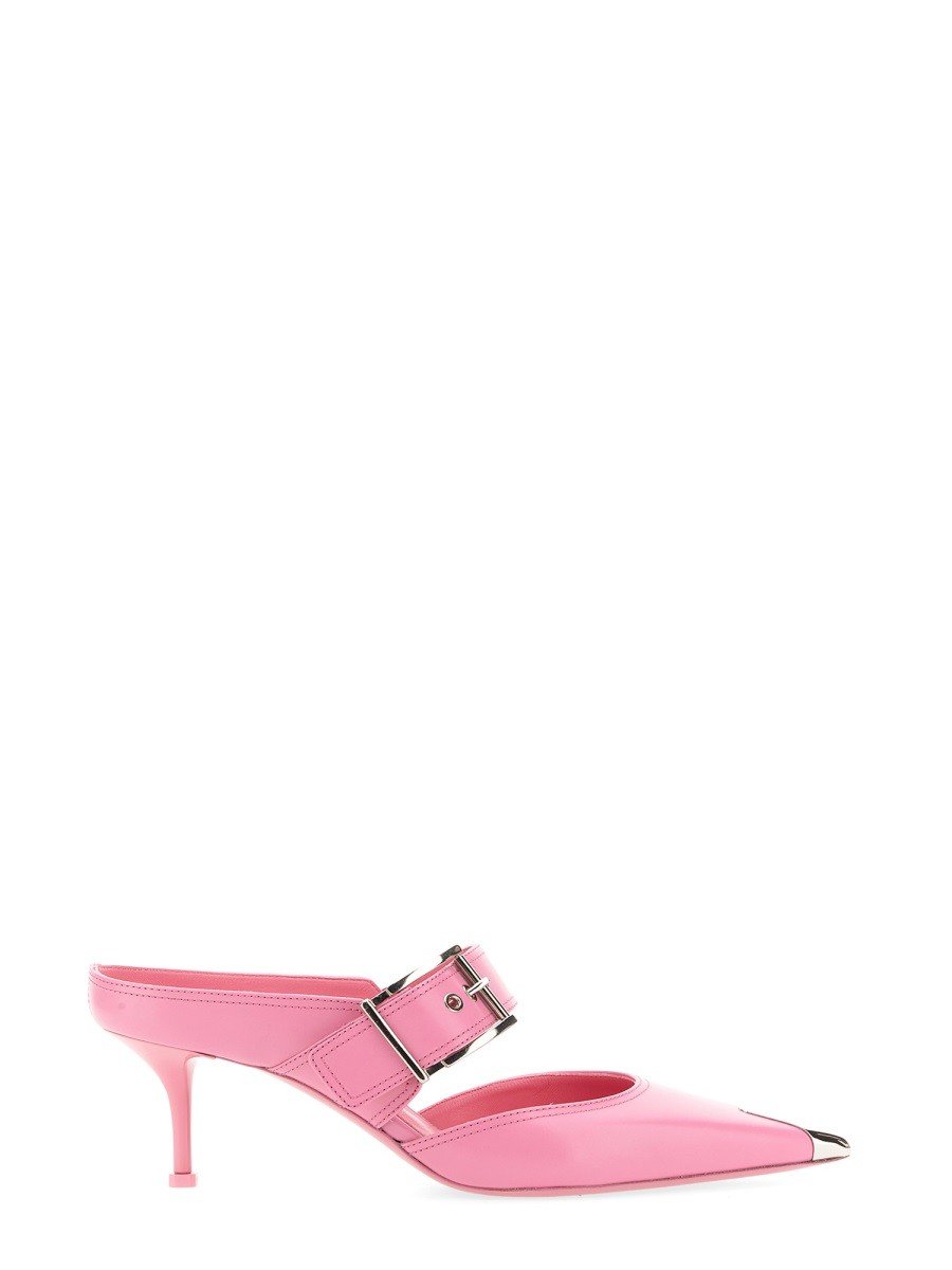 Alexander McQueen Punk sandaal met gesp