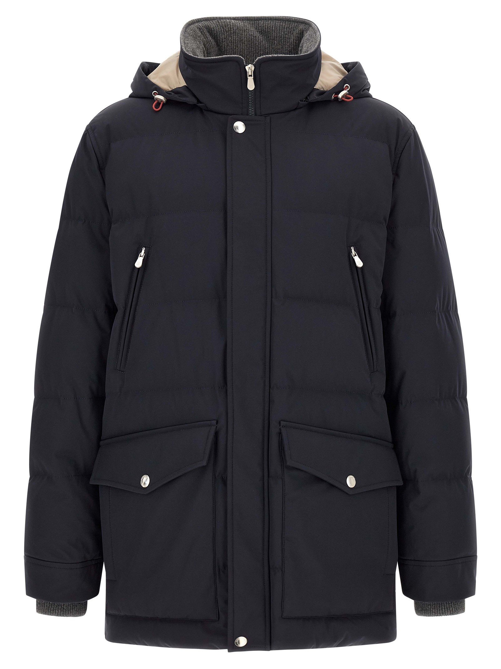Brunello Cucinelli Gewatteerd parka