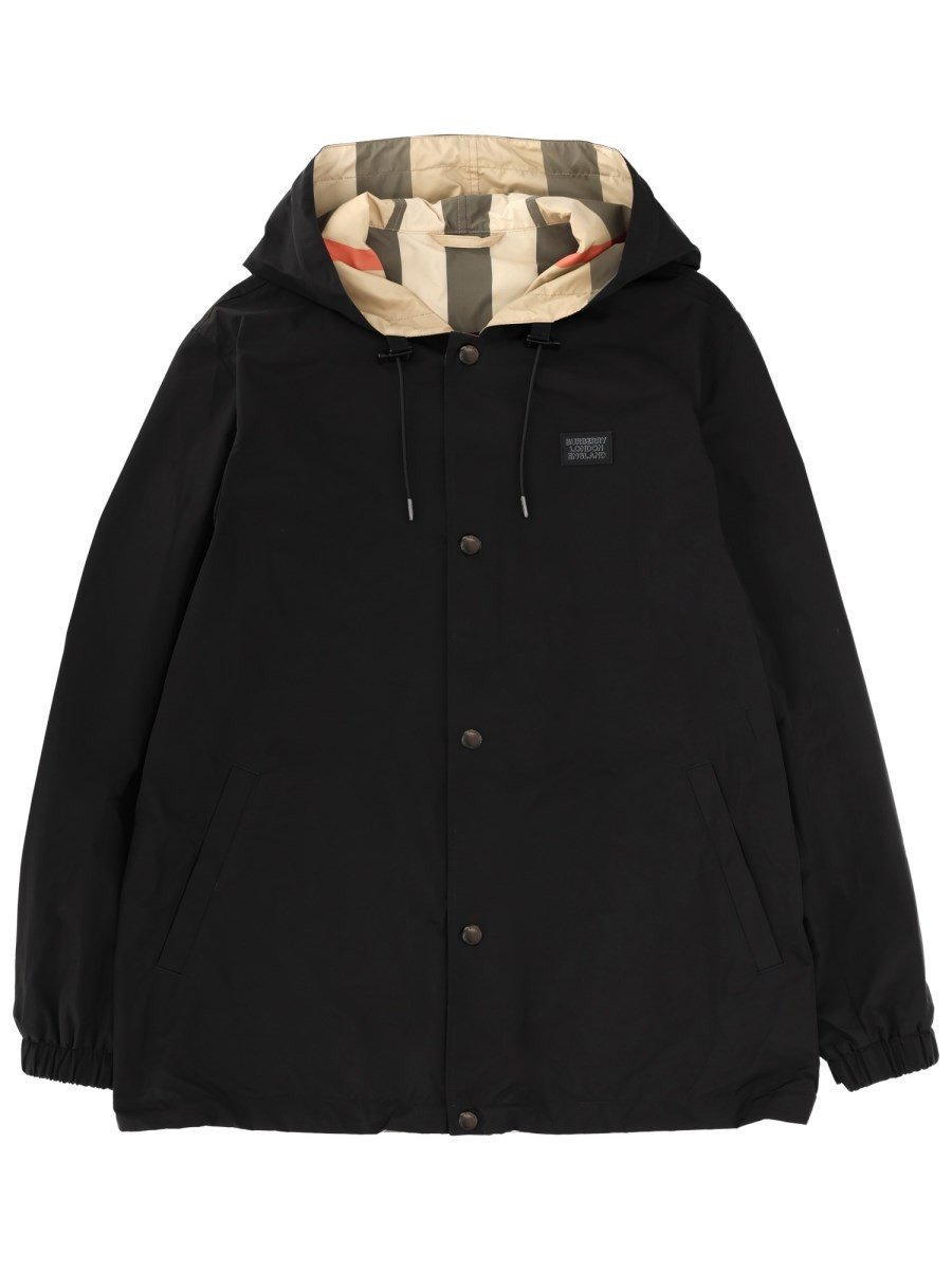 Burberry Reversible ruitdessin jack