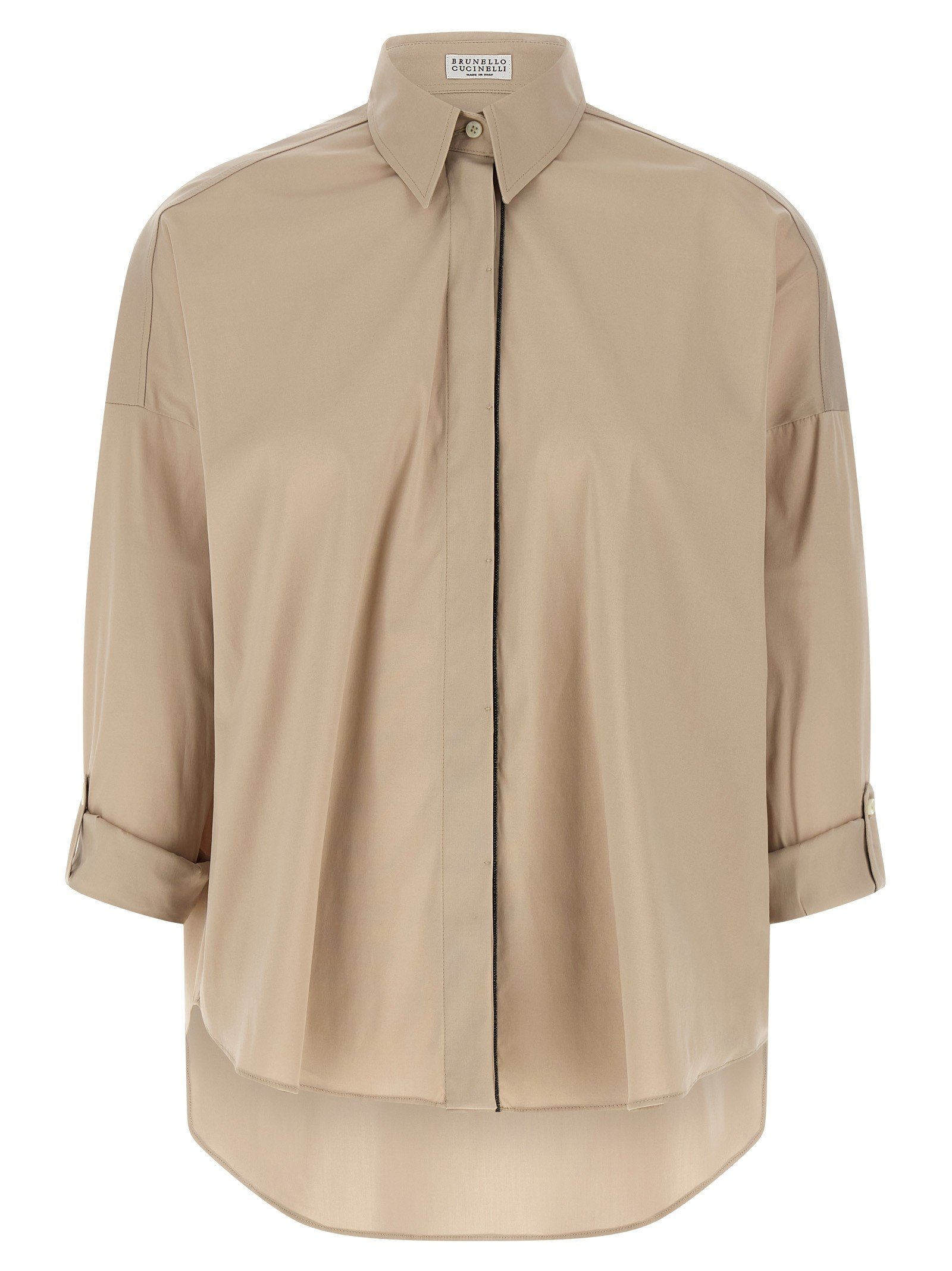 Brunello Cucinelli Shiny Trim overhemd
