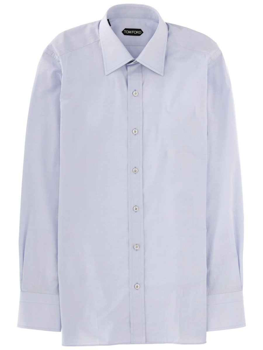 Tom Ford Overhemd met klassiek Collar