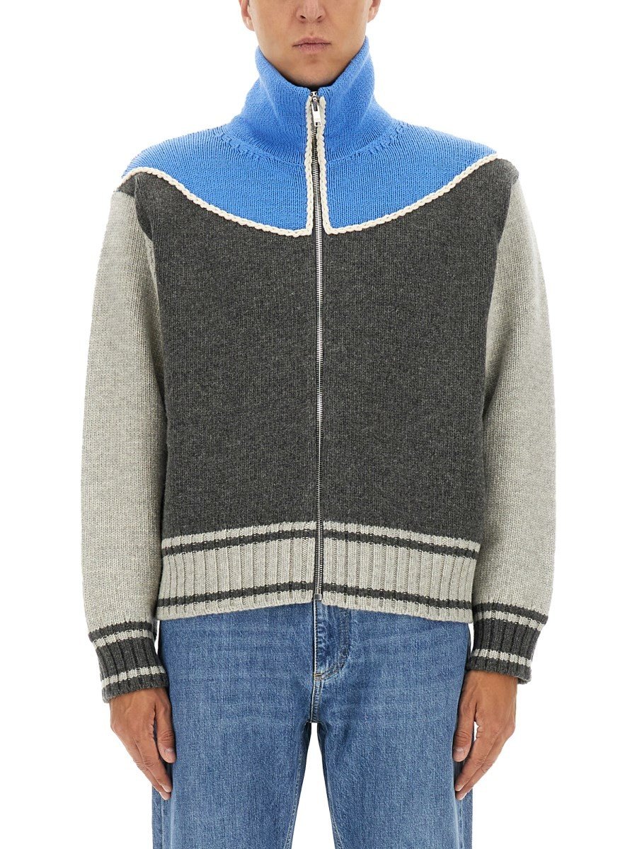 Bottega Veneta Overhemd met ritssluiting.