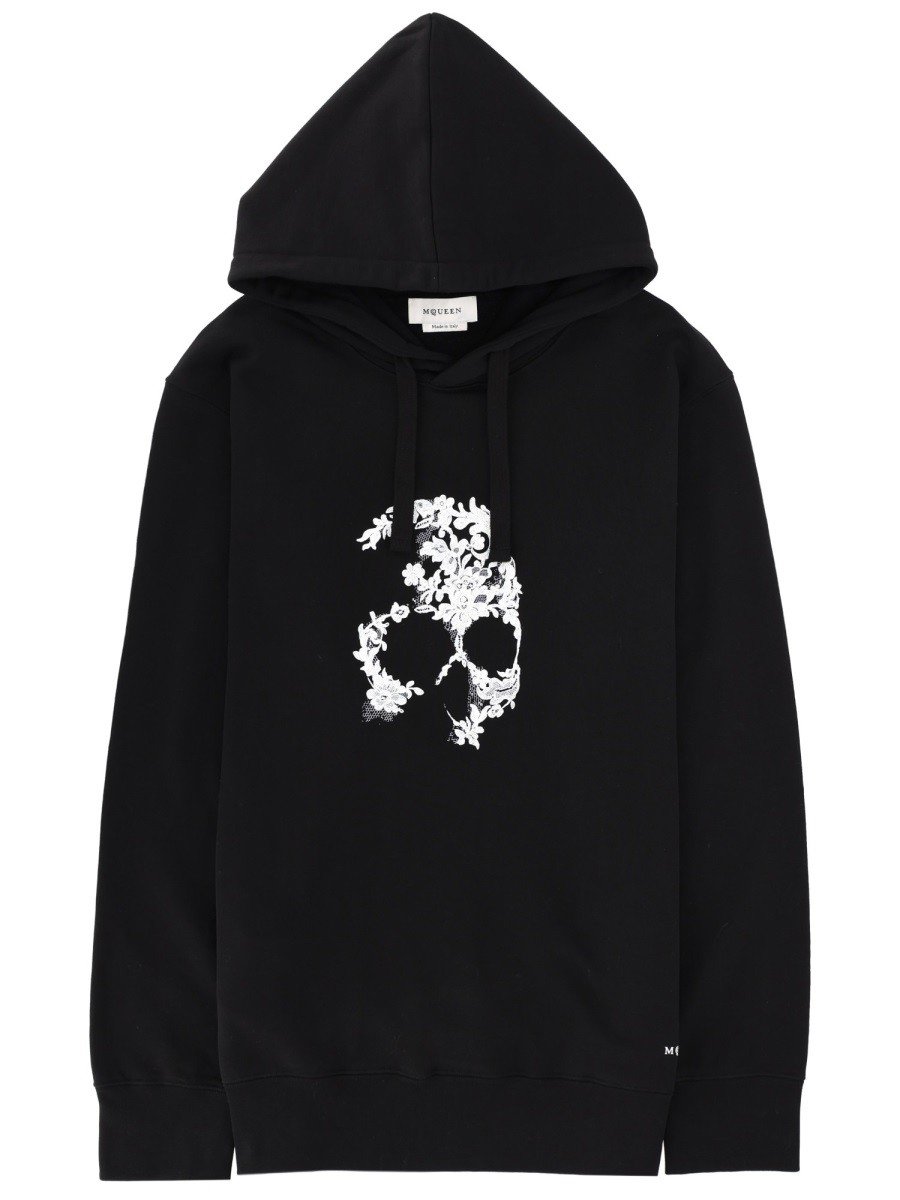 Alexander McQueen sweatshirt met schedelmotief motief