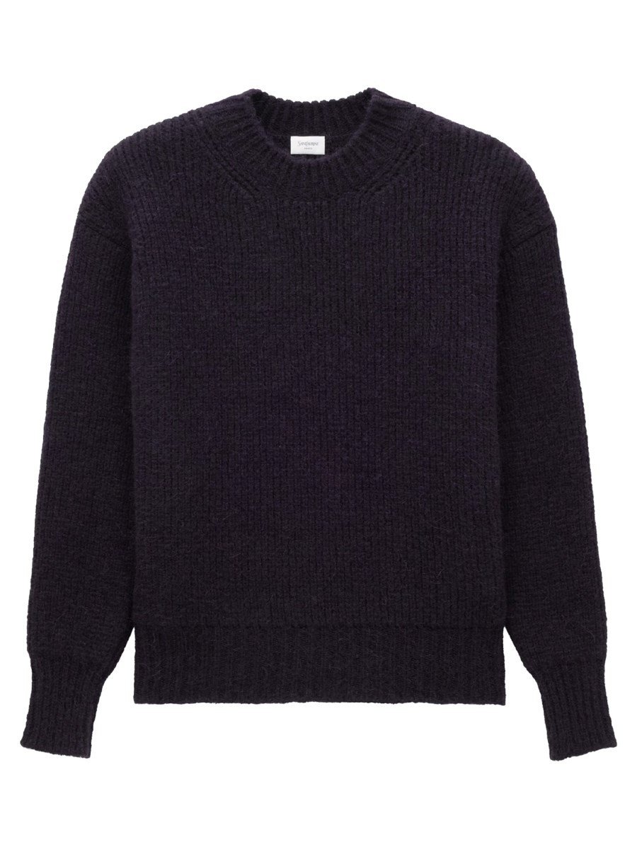 Saint Laurent Thick gebreid trui