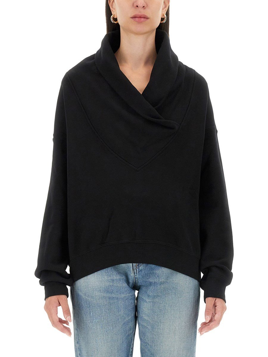 Saint Laurent V-hals sweatshirt