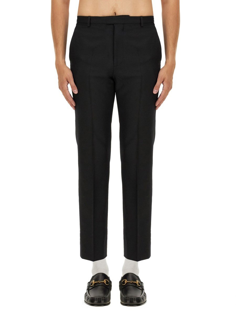 Gucci Wolmix Twill broek