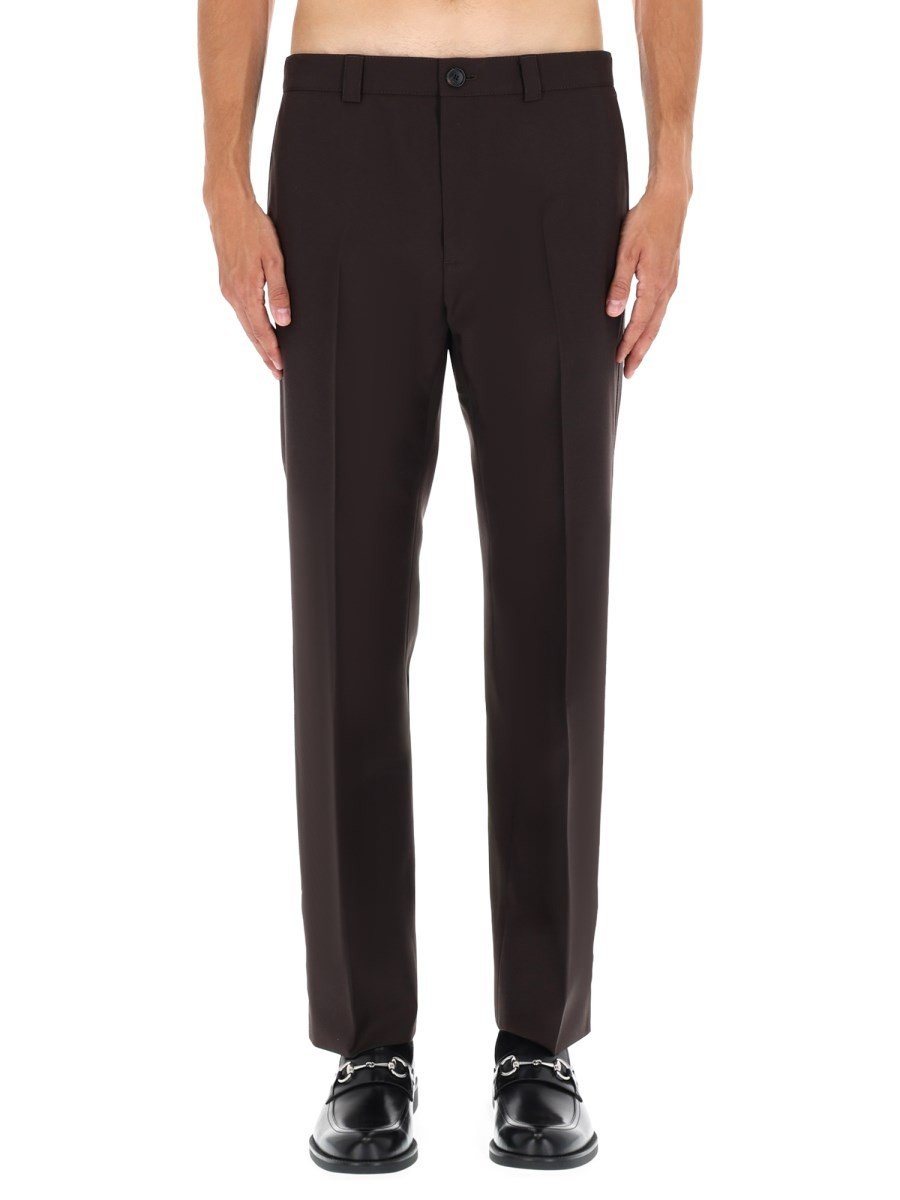 Gucci Wollen Gabardine broek
