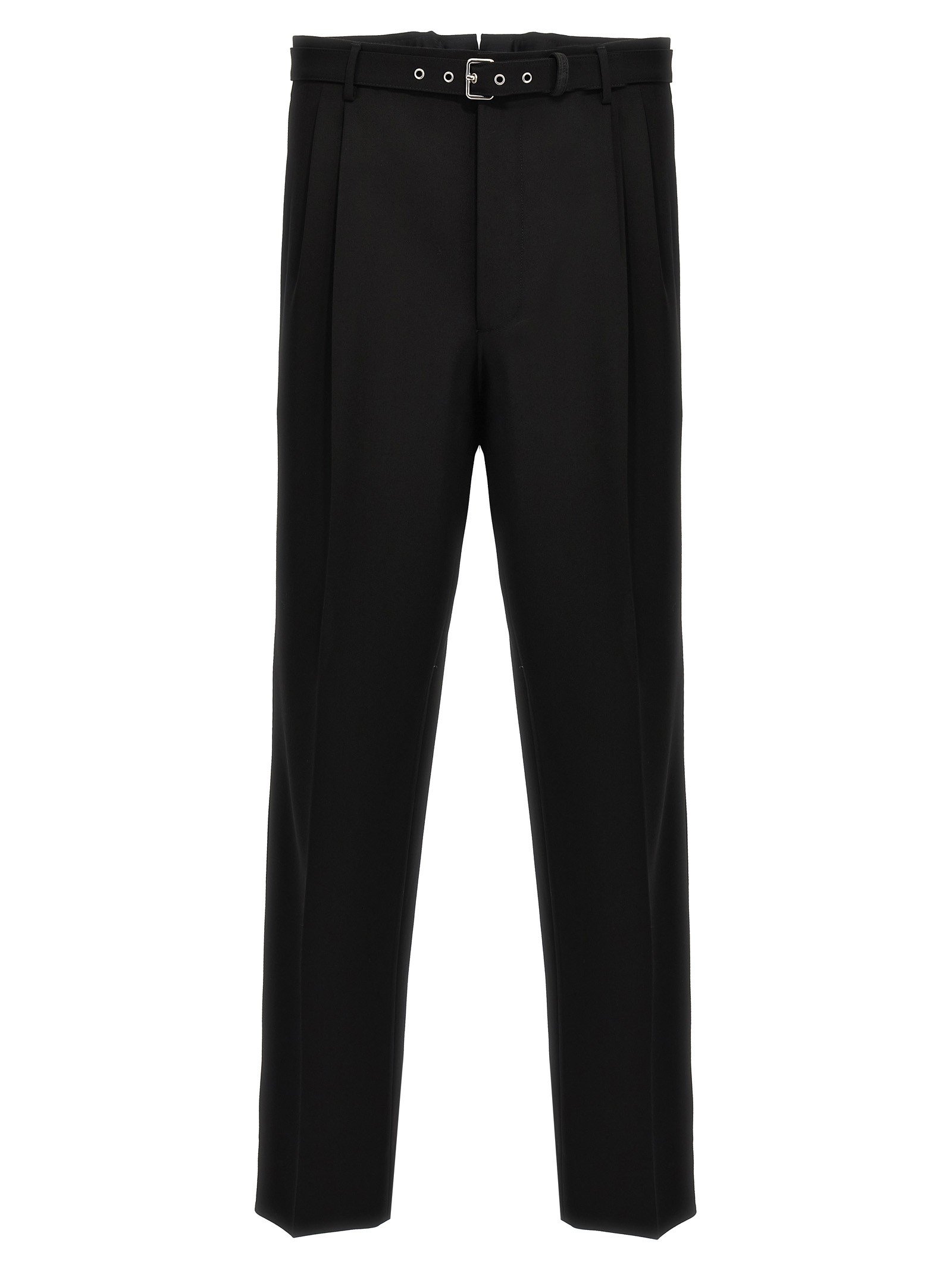Prada Wollen getailleerd broek