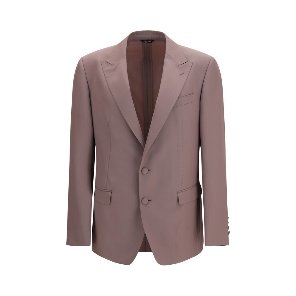 Dolce & Gabbana bruin wollen jas
