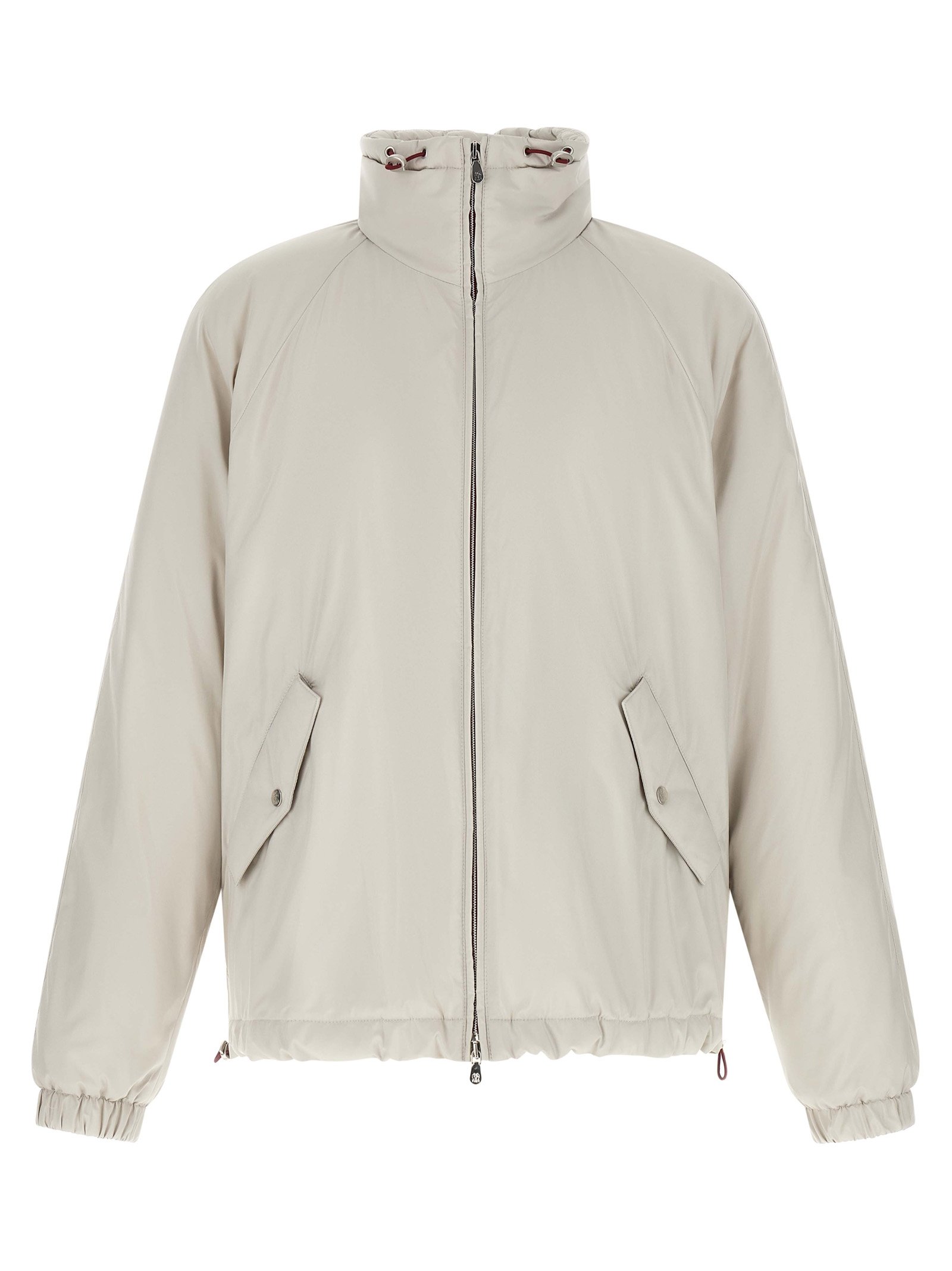 Brunello Cucinelli wit polyester shelljack
