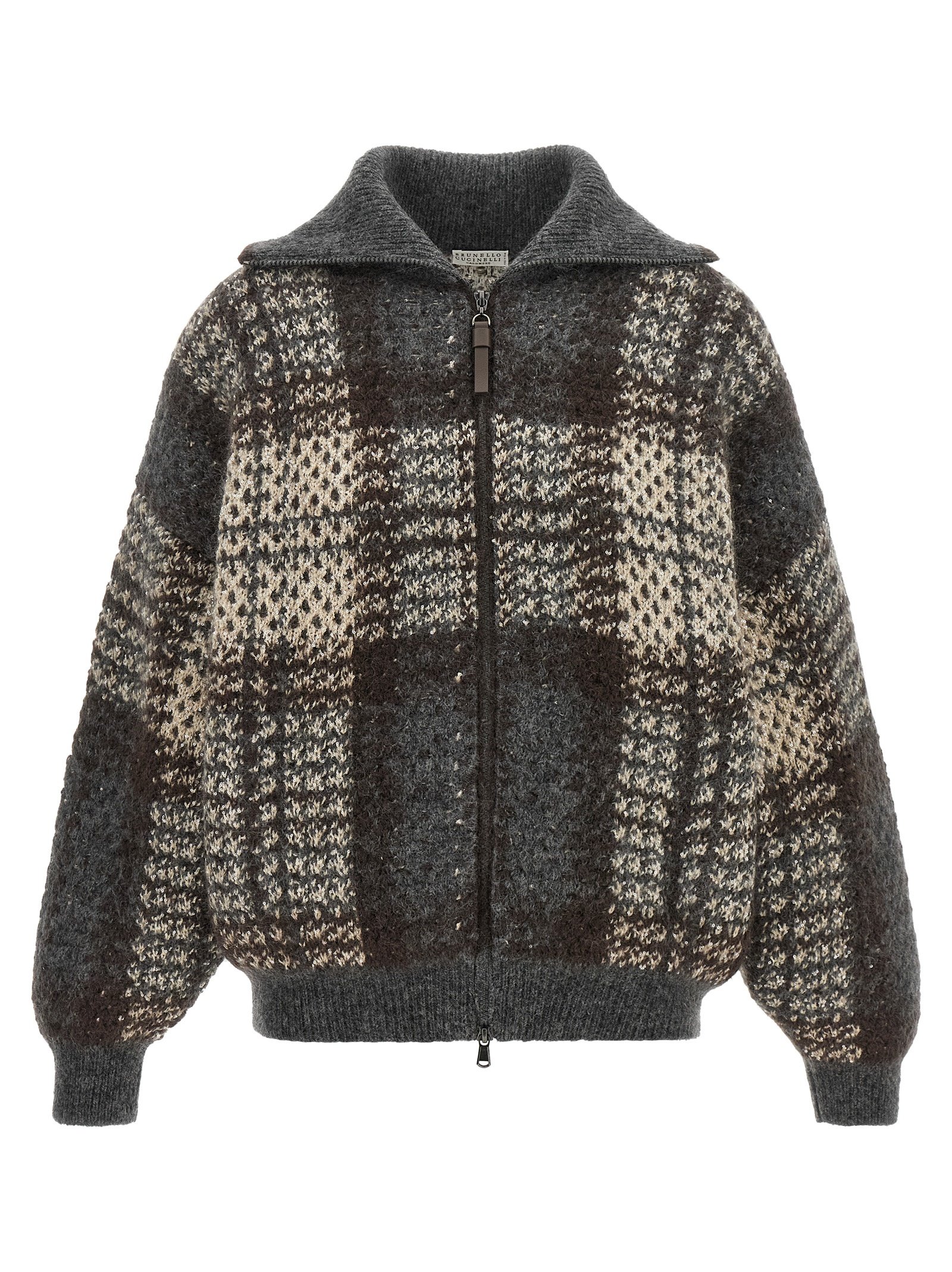 Brunello Cucinelli grijs Fabric vest