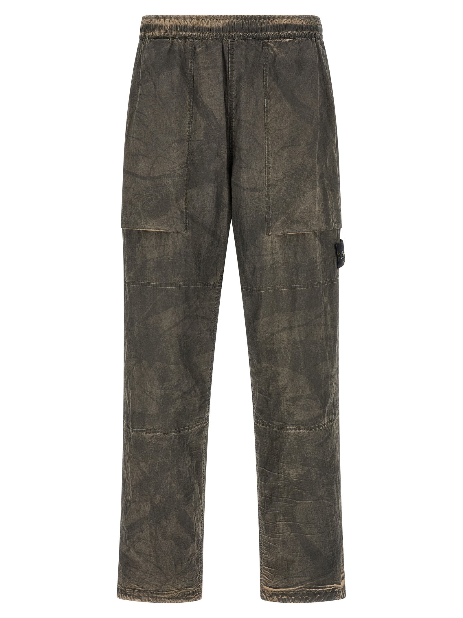 Stone Island grijs polyamide casual broek