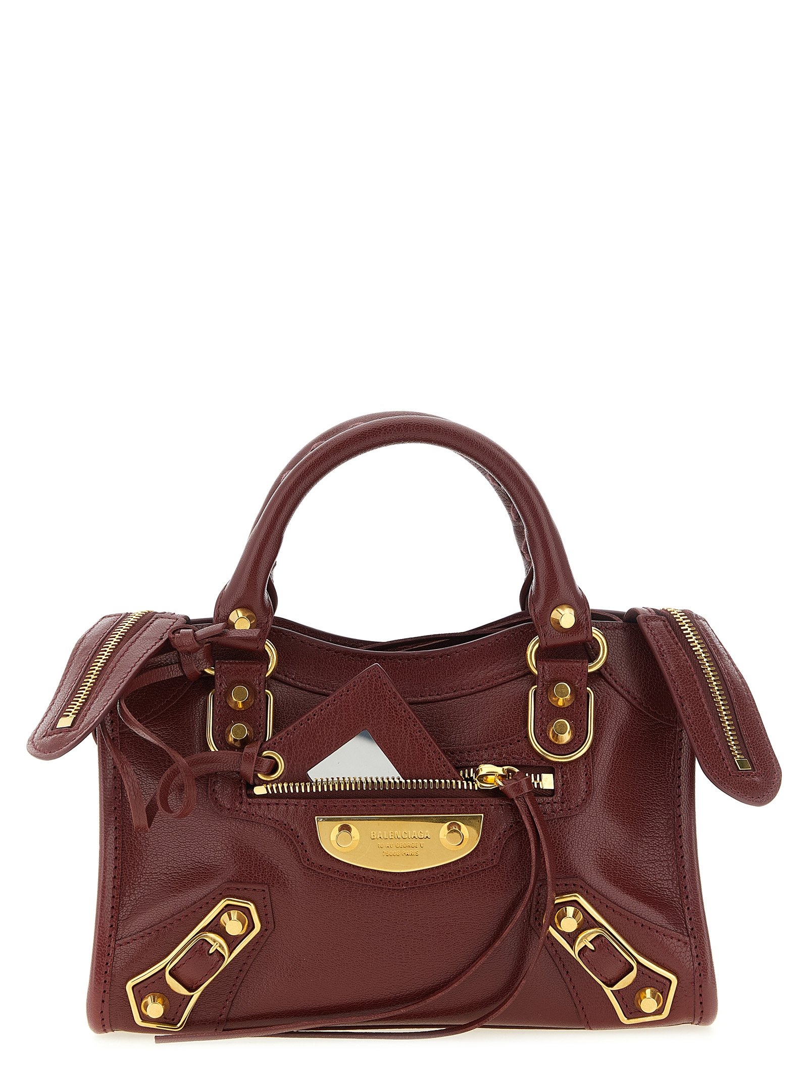 Balenciaga bordeauxrood Goatskin handtas