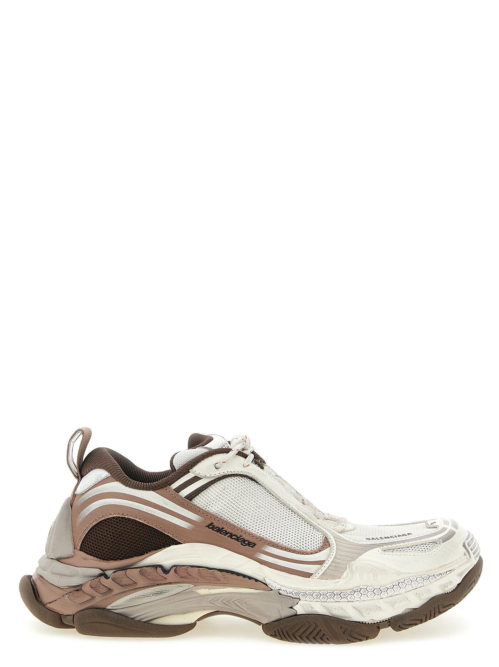 Balenciaga bruin polyethyleen sportsneakers