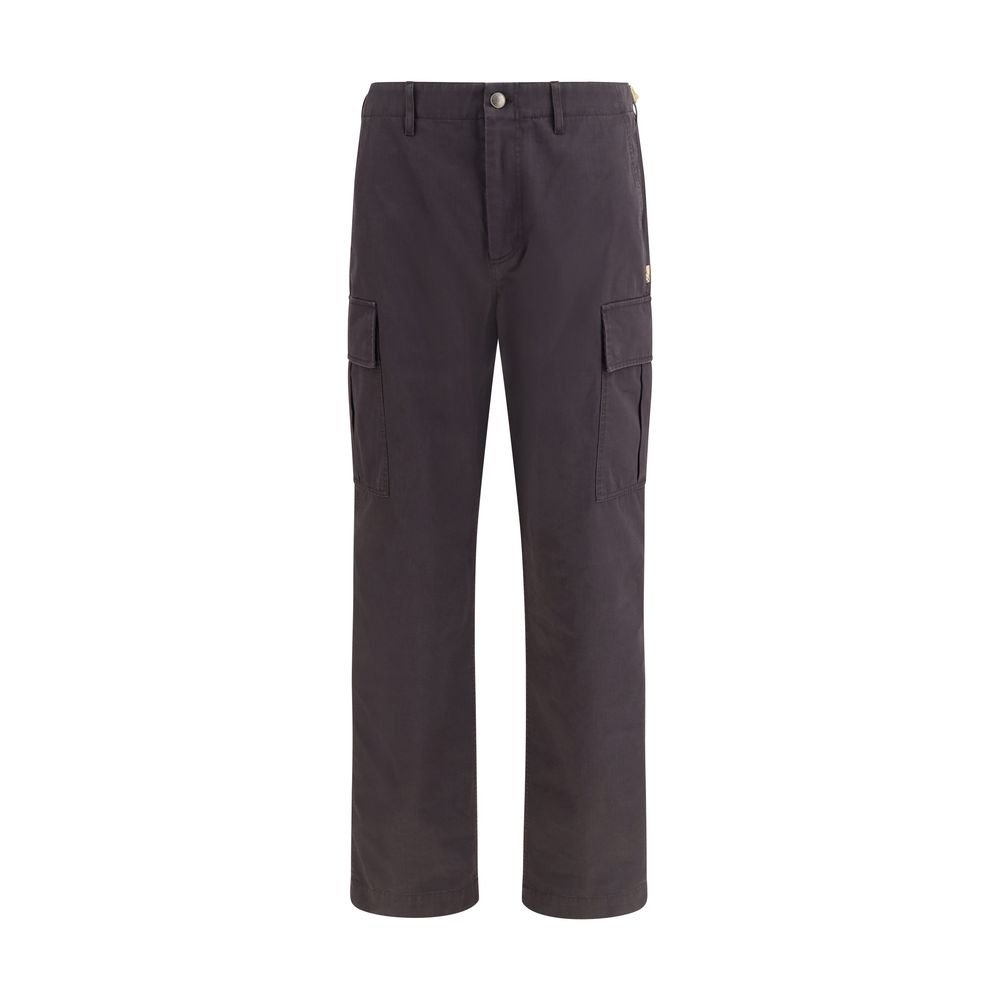 Burberry bruin katoenen cargobroek