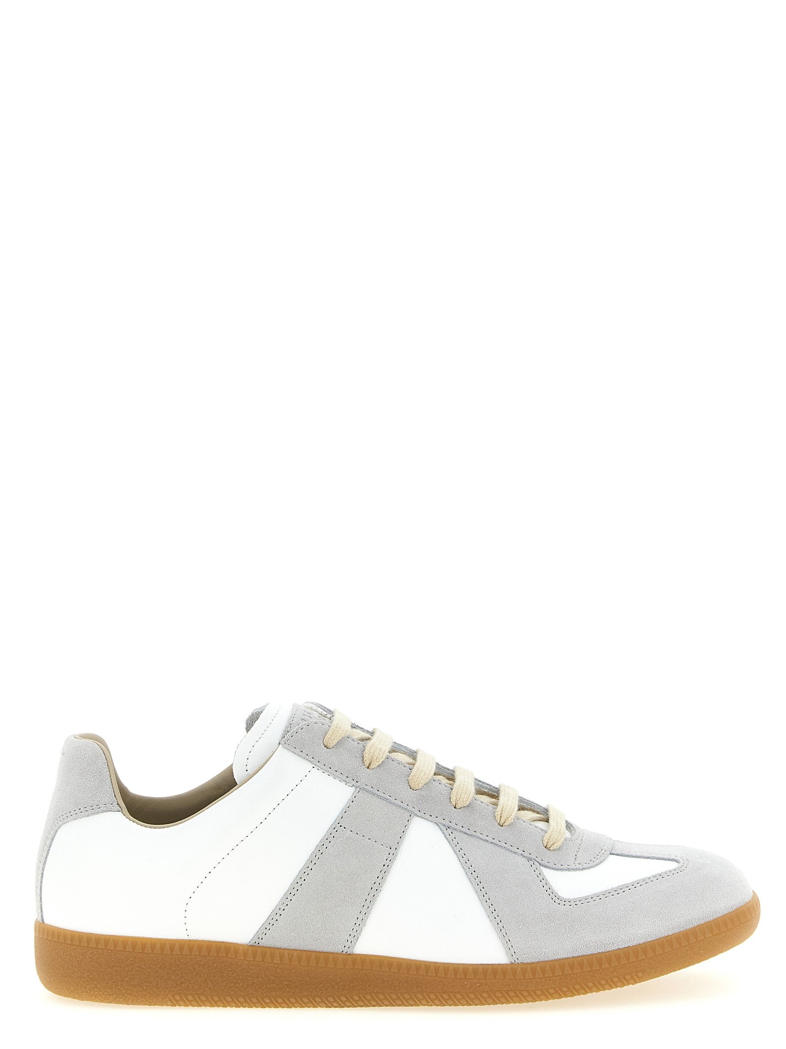 Maison Margiela wit kalfsleren sneakers