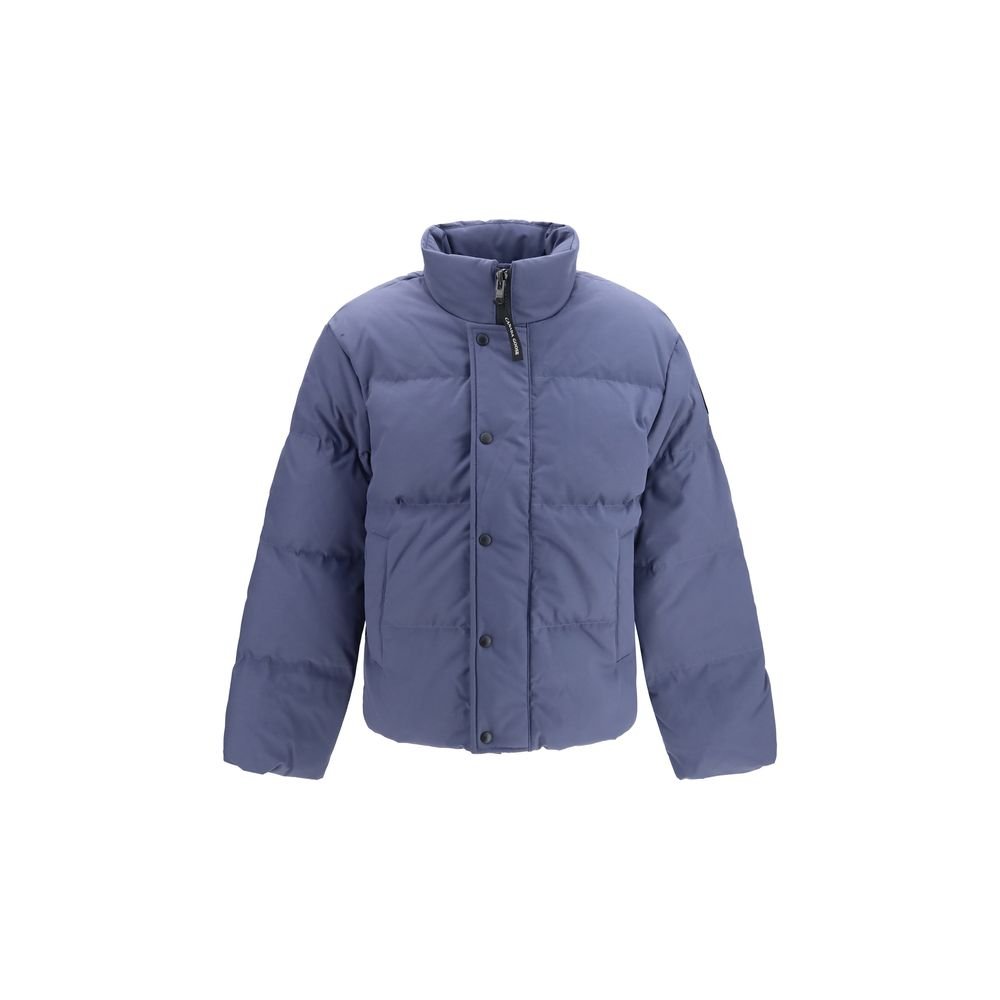 Canada Goose blauw gerecycled polyester lange jas