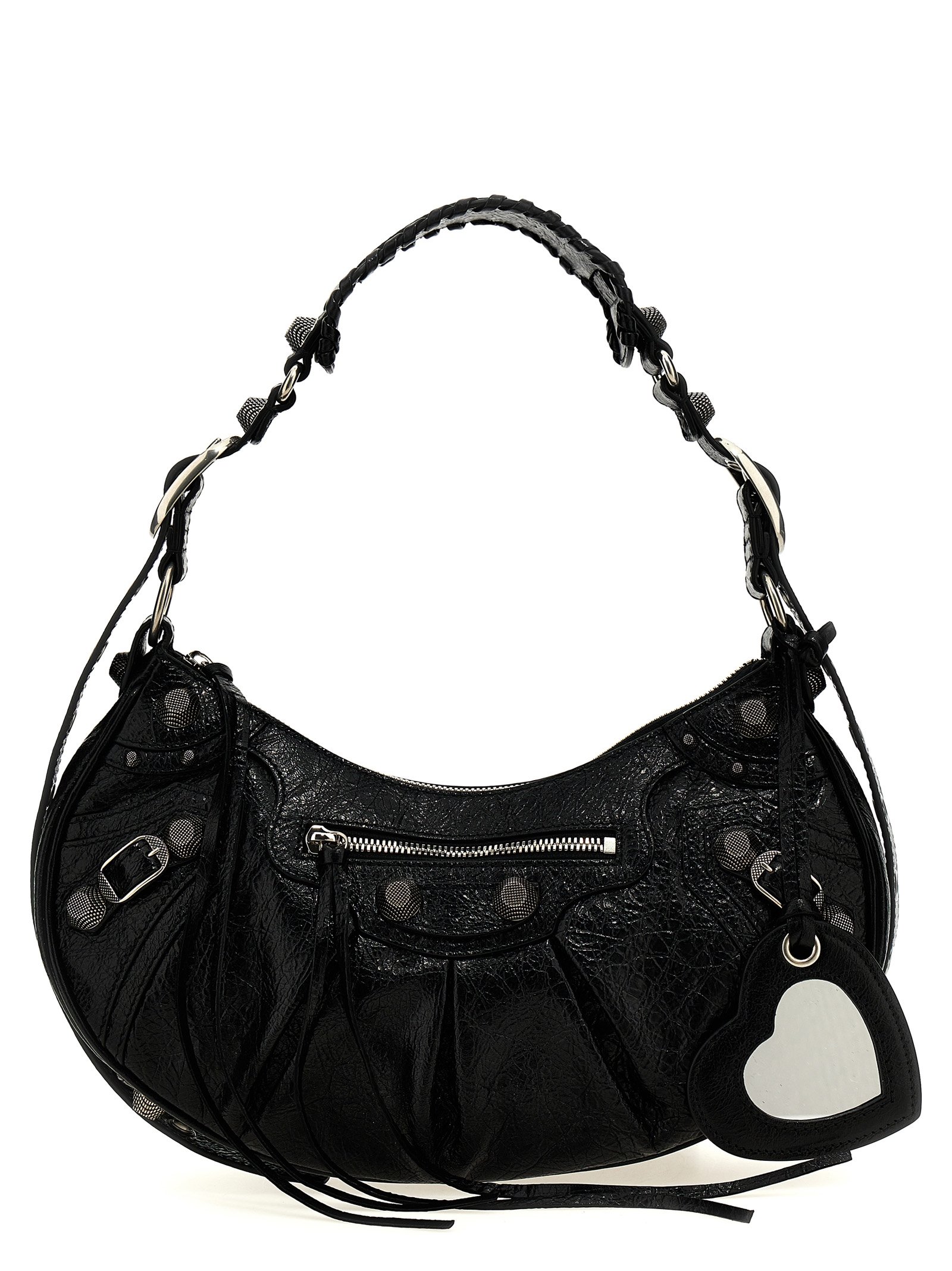 Balenciaga zwart Lamb leren schoudertas