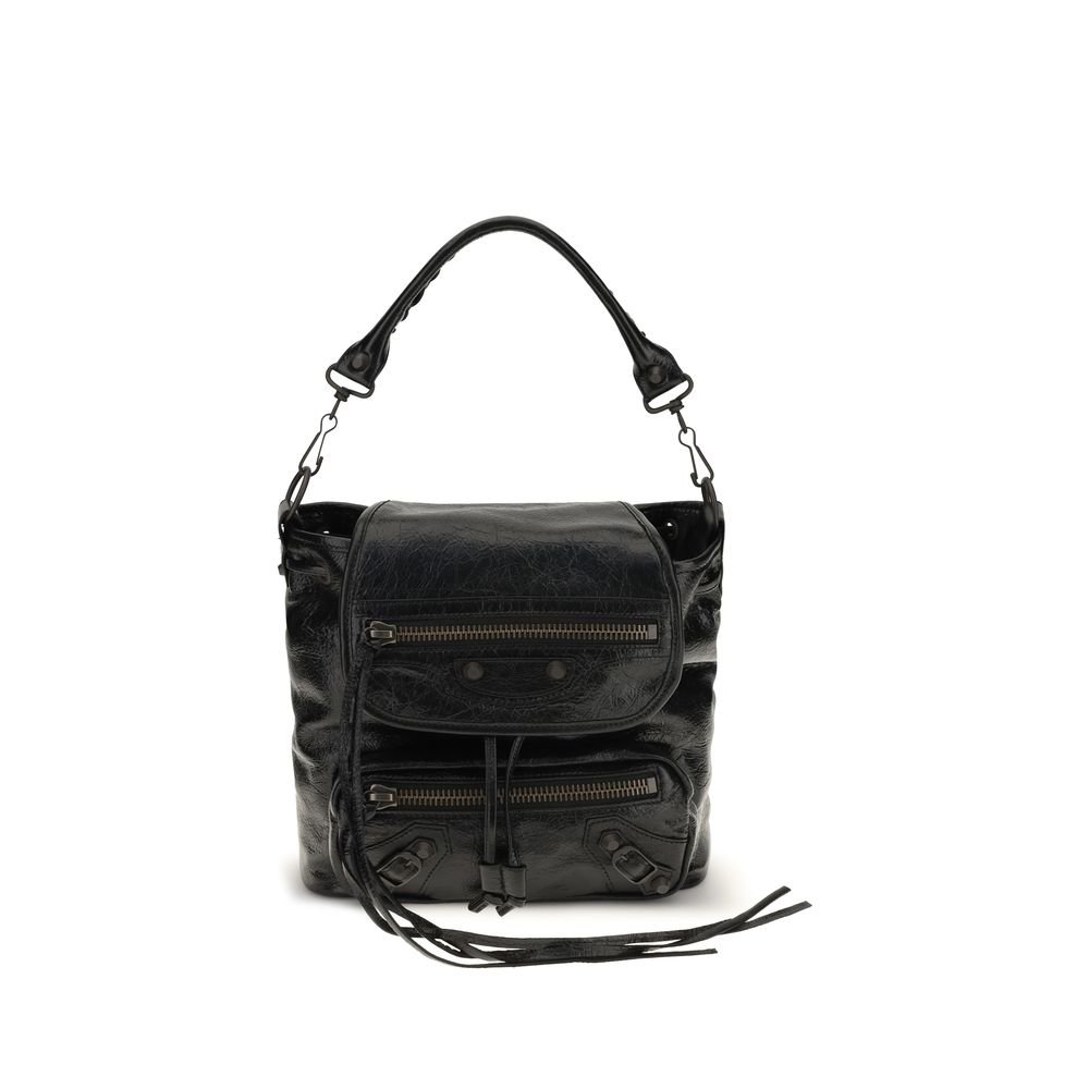 Balenciaga zwart Lamb Ovis Aries Backpack