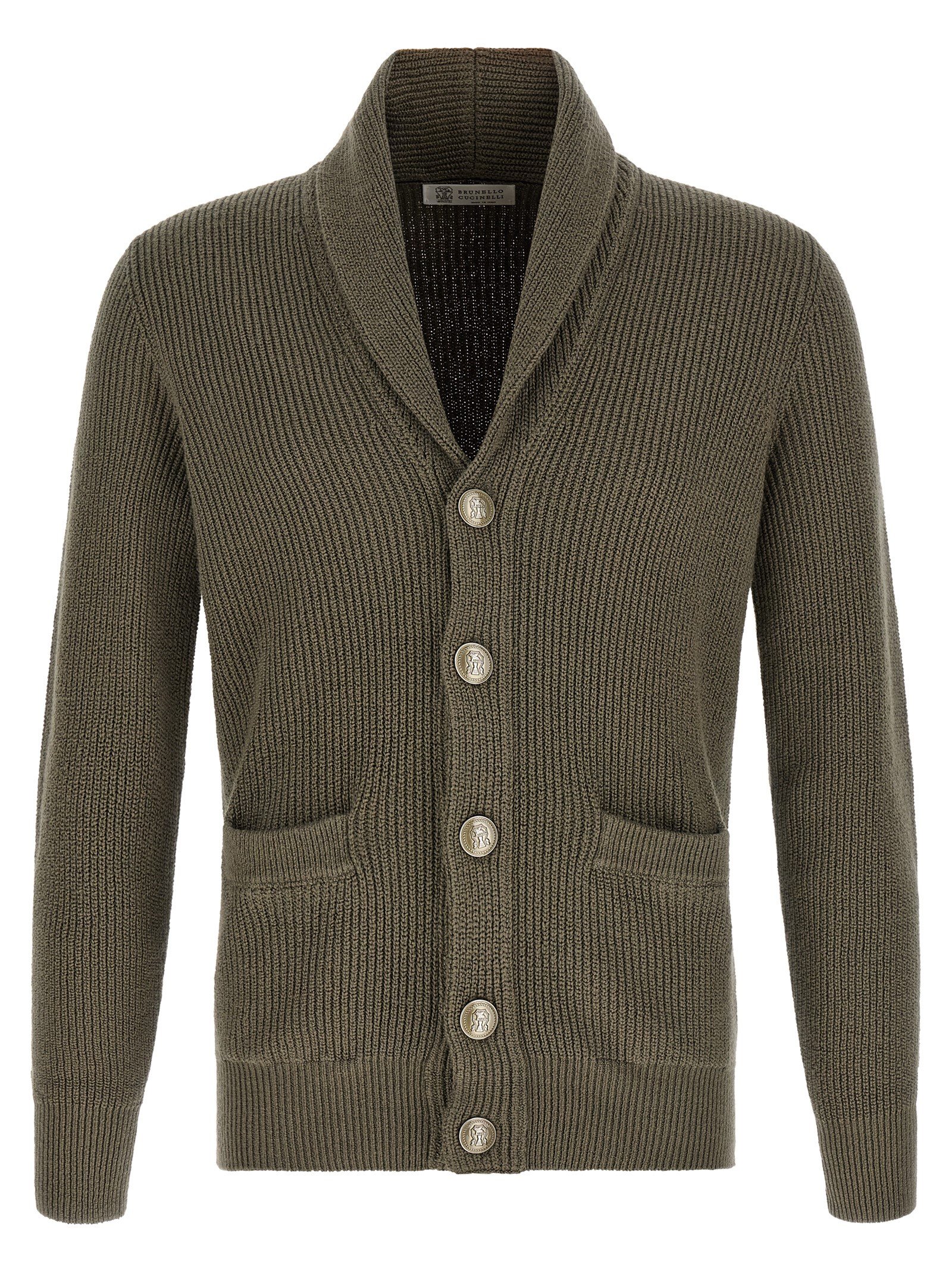Brunello Cucinelli tweekleurig katoenen vest
