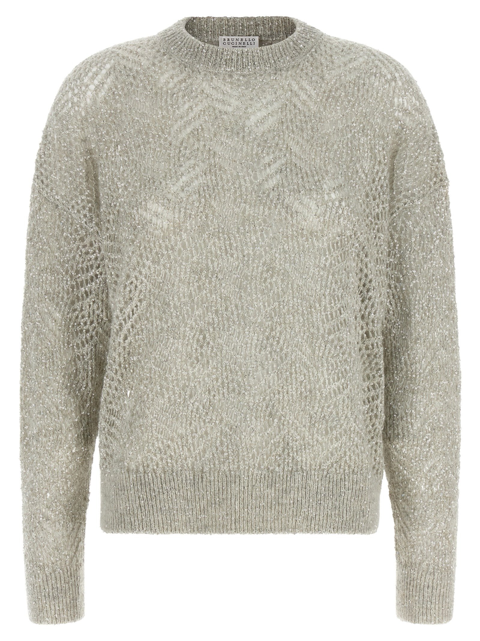 Brunello Cucinelli grijs polyamide vest