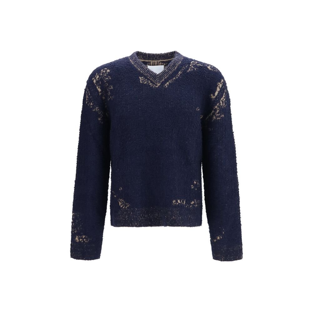 Maison Margiela blauw katoenen sweatshirt