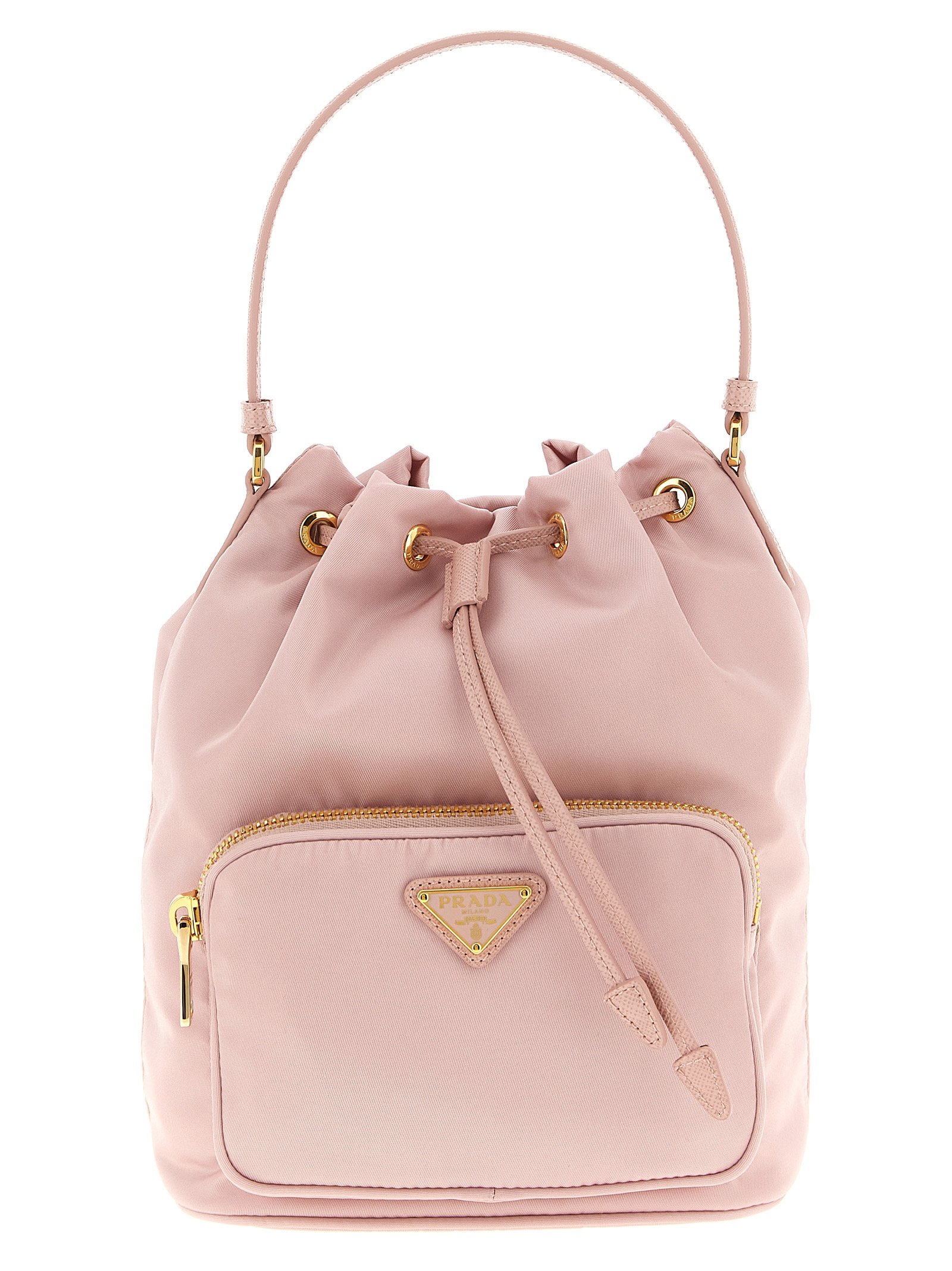Prada meerkleurig gerecycled polyamide handtas