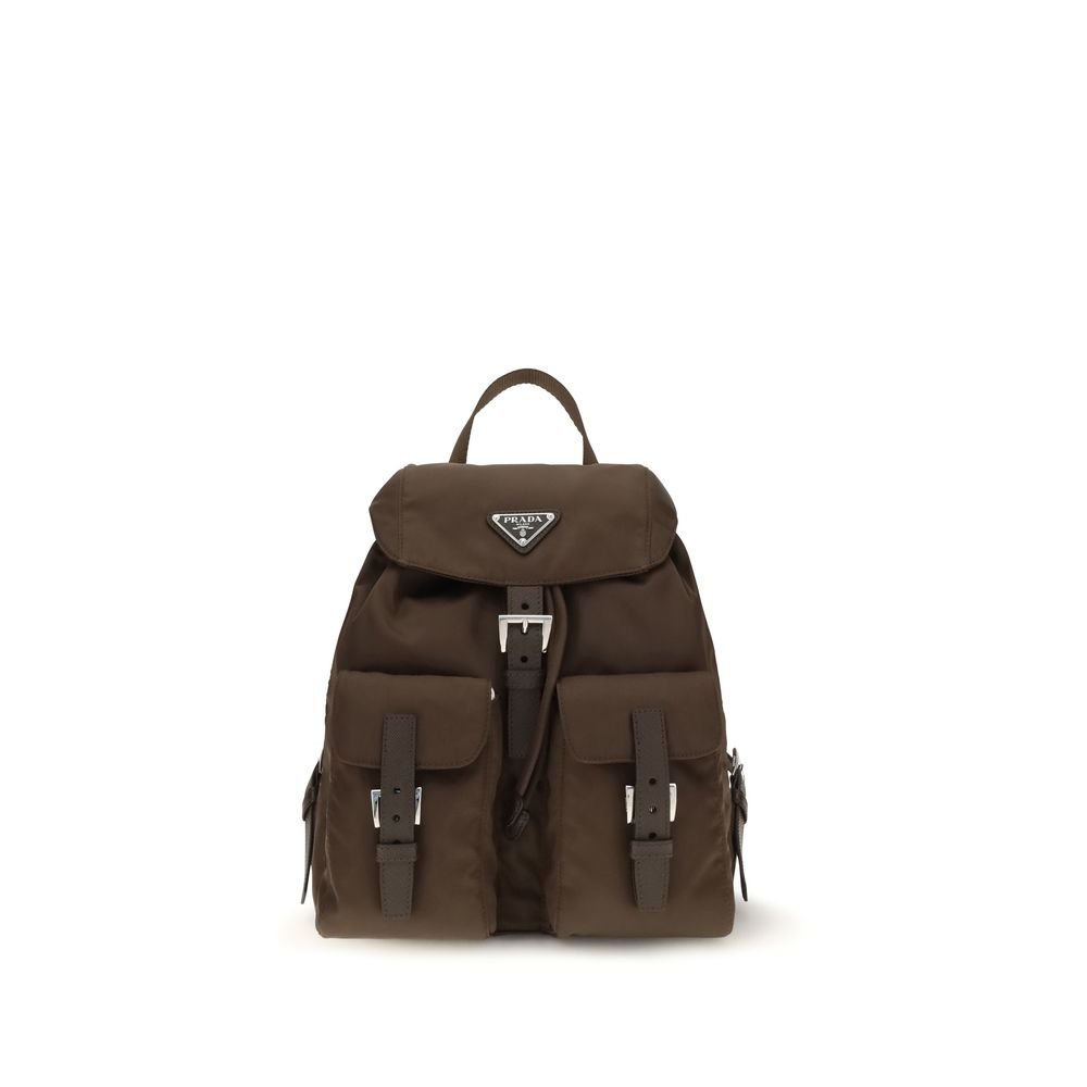 Prada bruin nylon Backpack