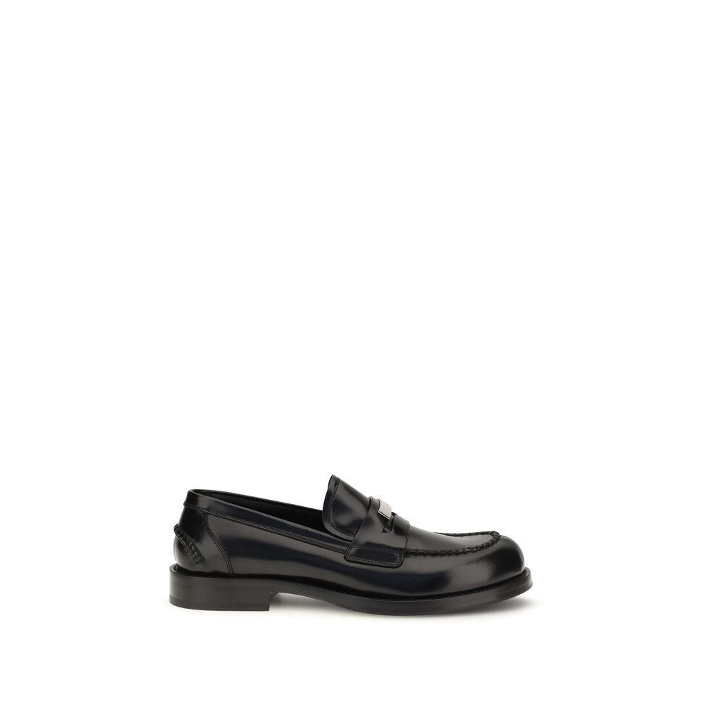 Dolce & Gabbana zwart kalfsleren instapper loafers