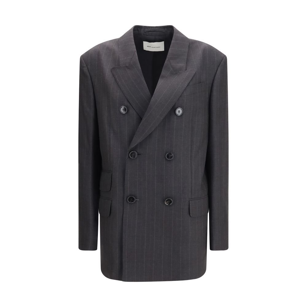 Ami Paris grijs wollen Blazer