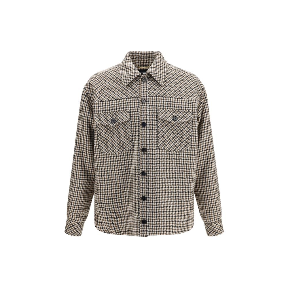 Dolce & Gabbana bruin wollen lange jas