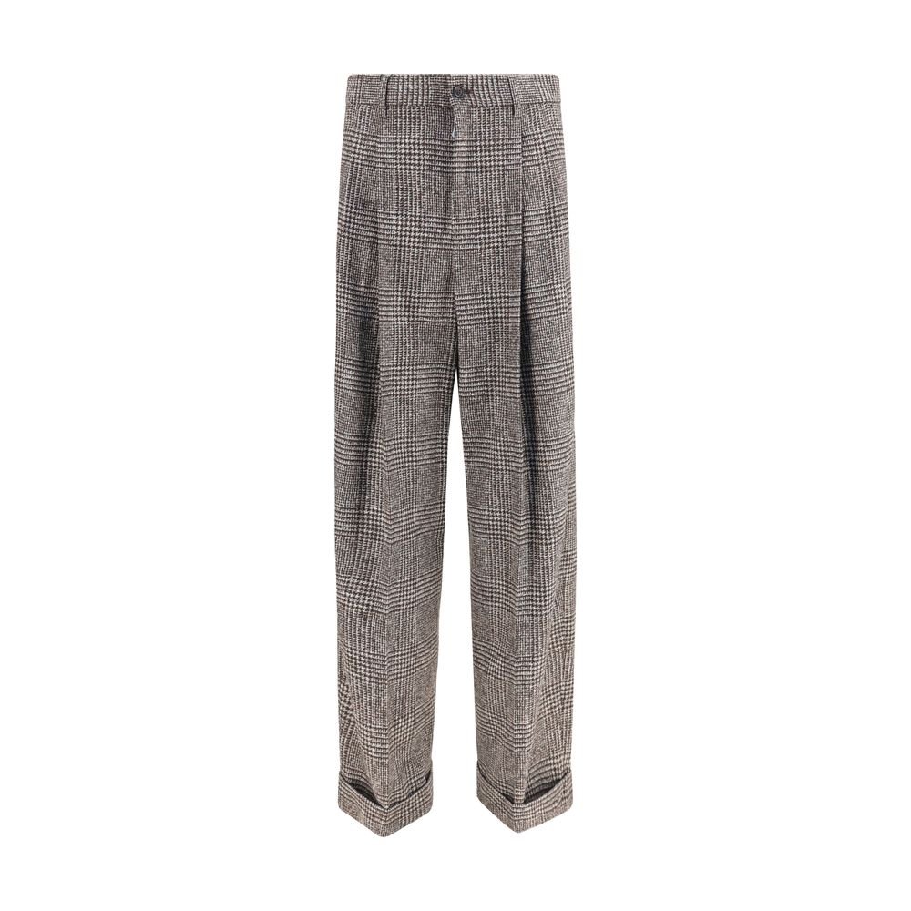Dolce & Gabbana bruin Alpaca Vicugna Pacos broek
