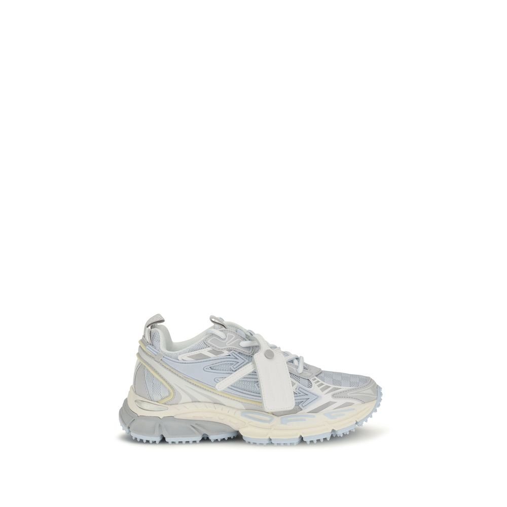 Off-wit grijs Fabric sportsneakers