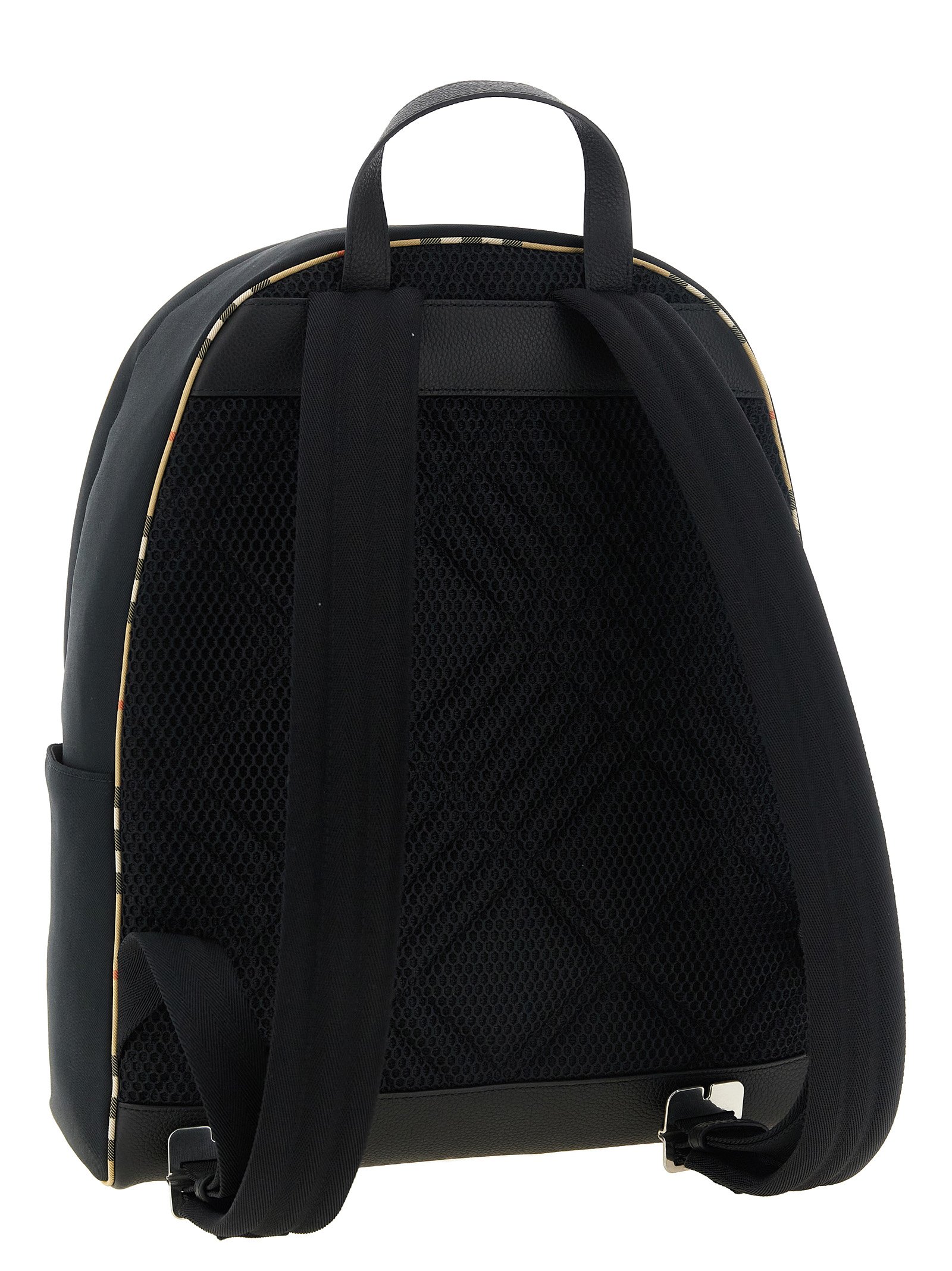 Burberry zwart polyester Backpack