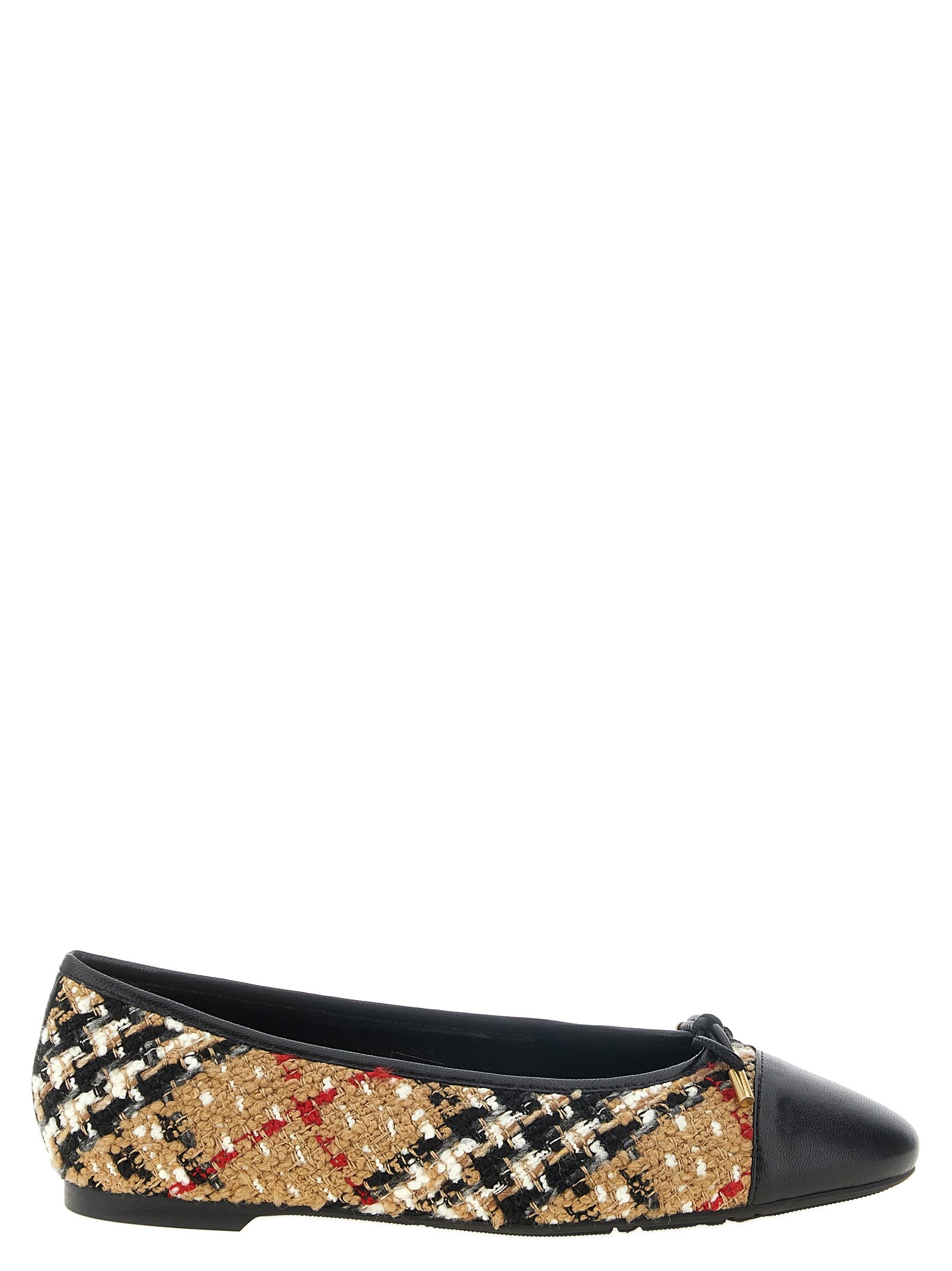 Burberry meerkleurig polyester ballerina's