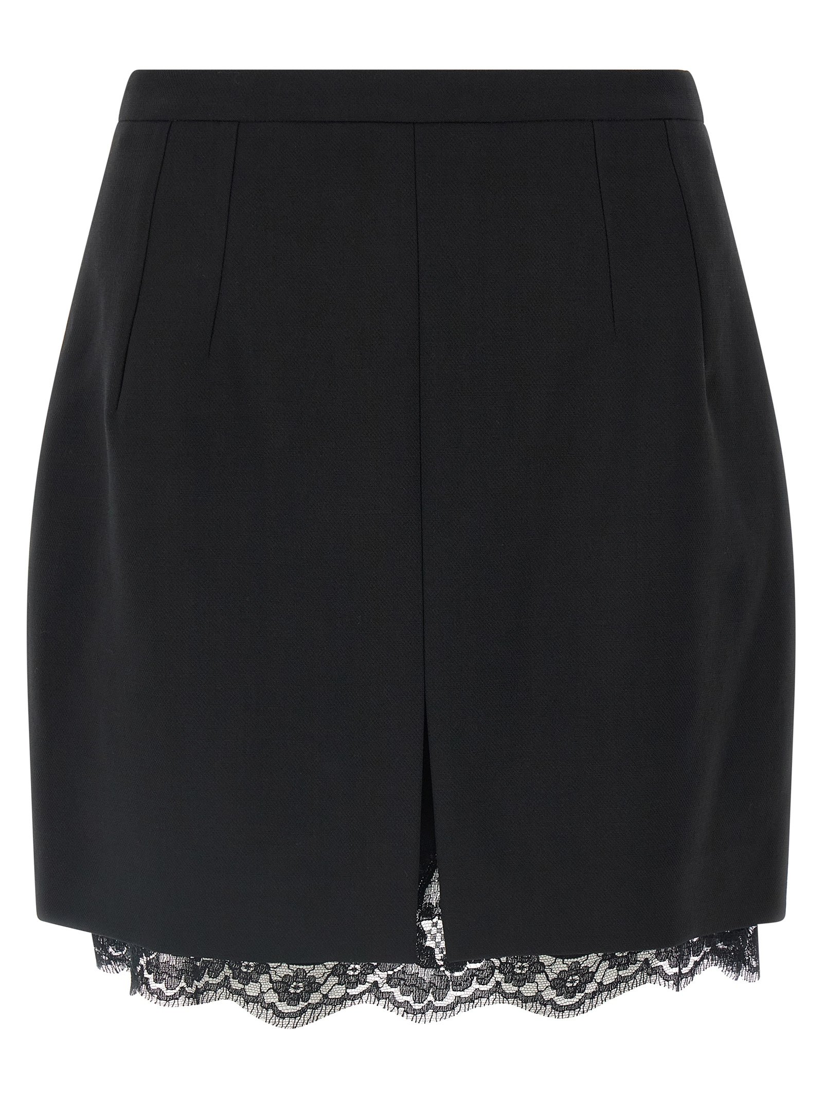 Dolce & Gabbana zwart Virgin wollen Long rok