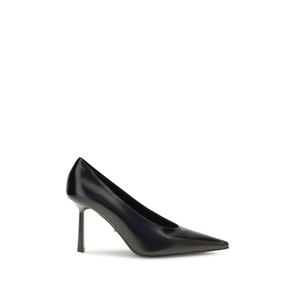 Prada zwart Goatskin hoge hak pumps