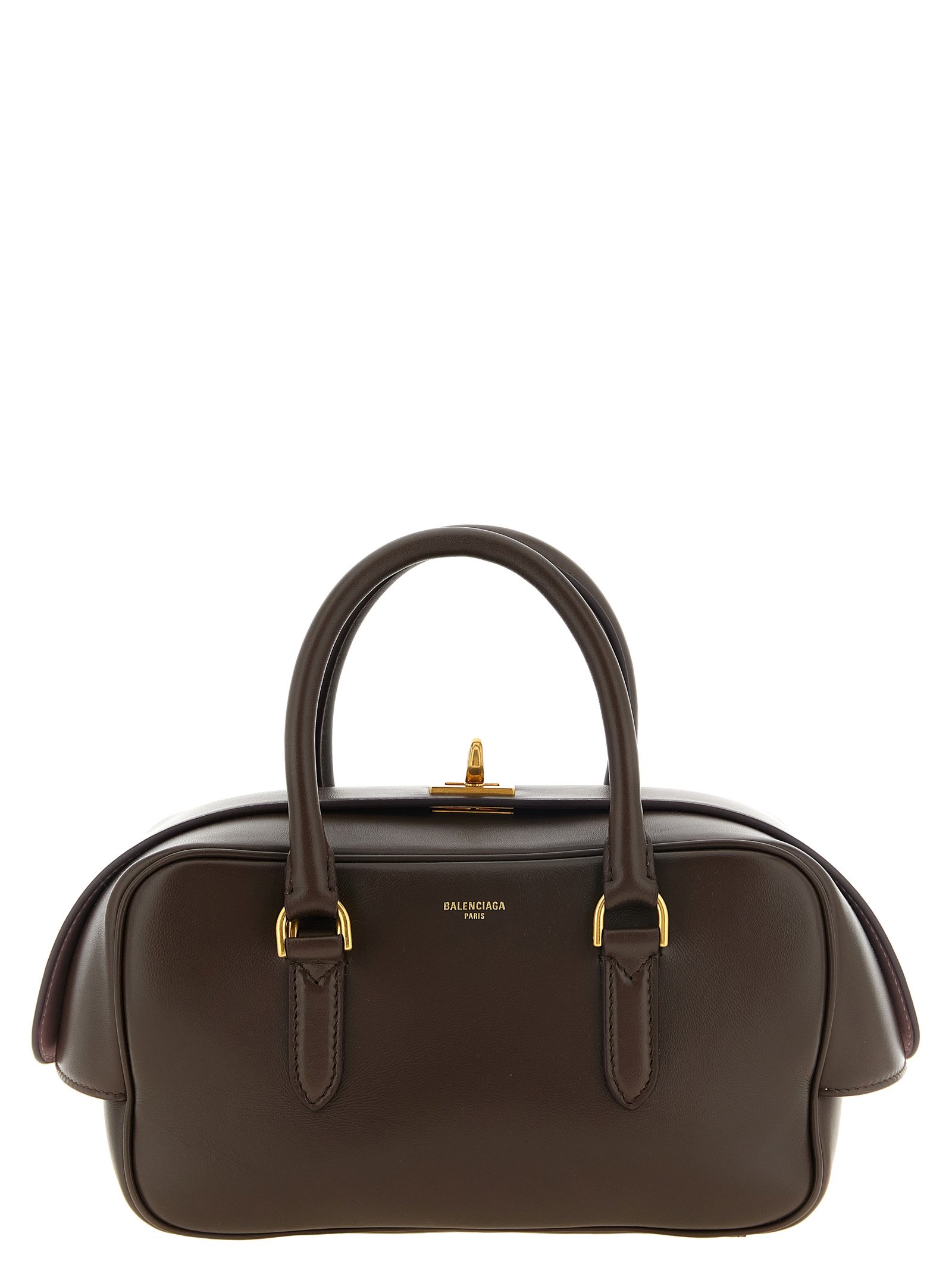Balenciaga bruin Lamb leren handtas