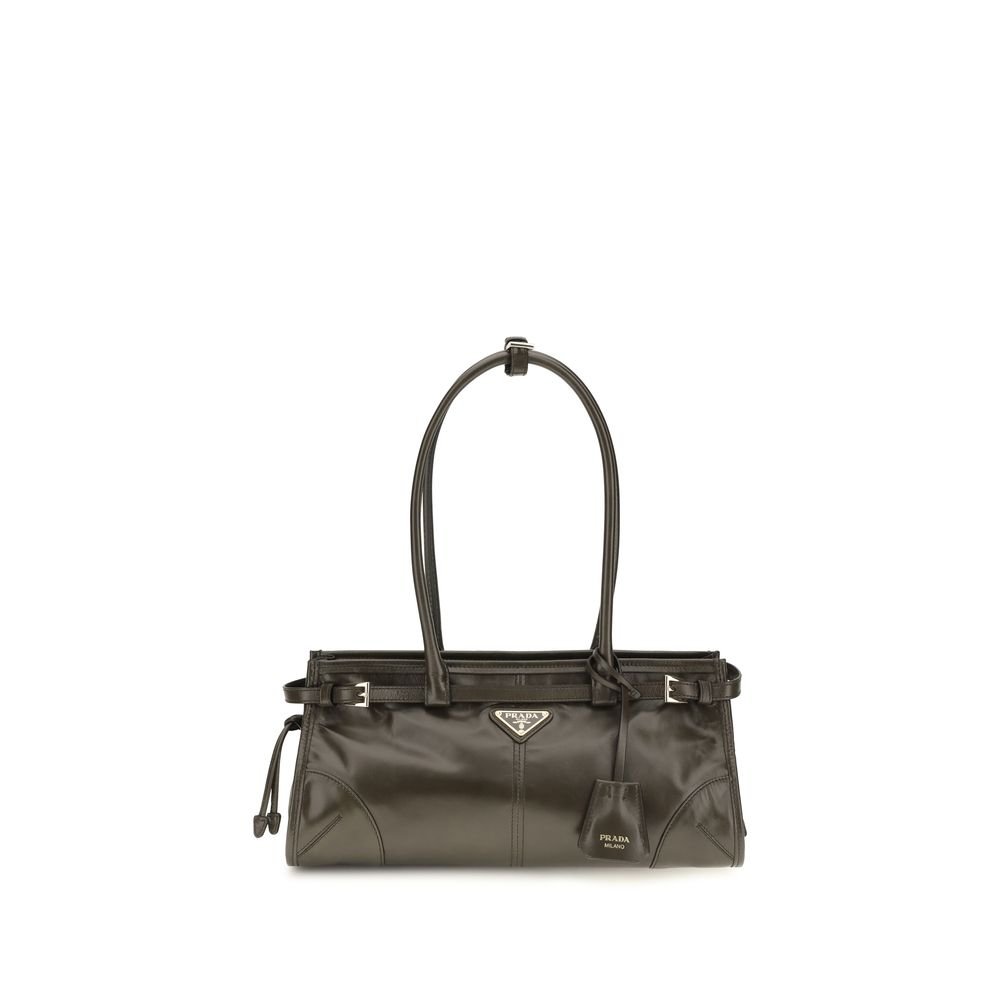 Prada zwart kalfsleren handtas