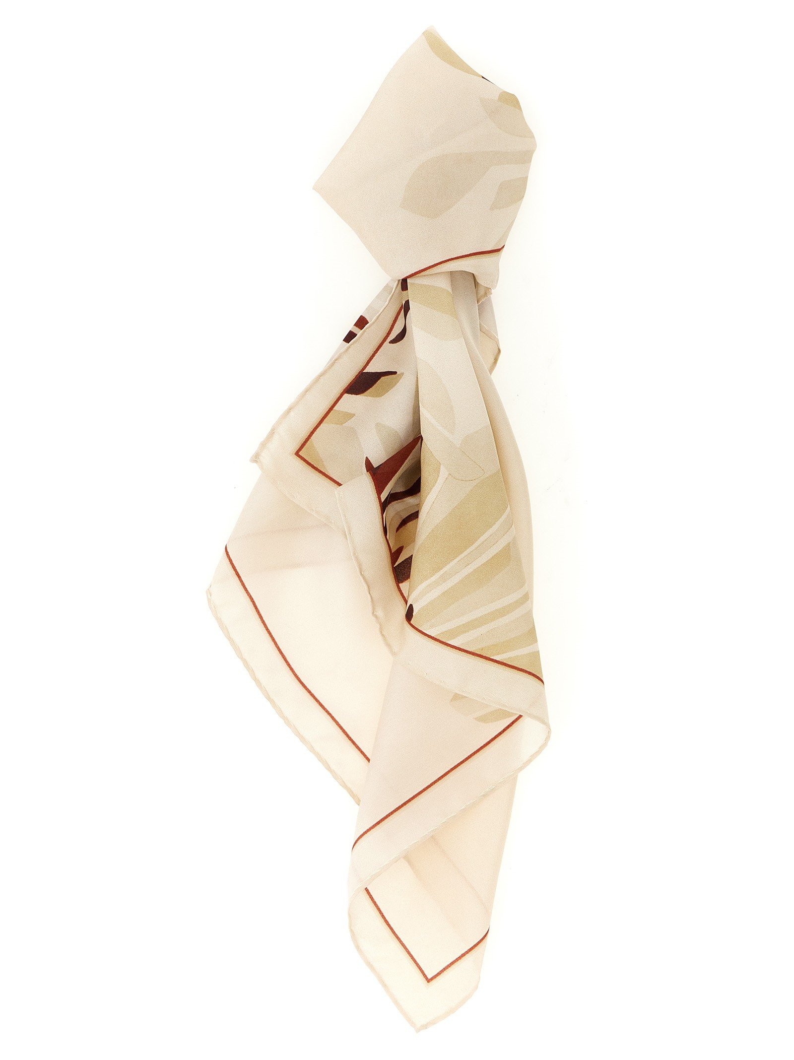 Brunello Cucinelli Bloom print sjaal
