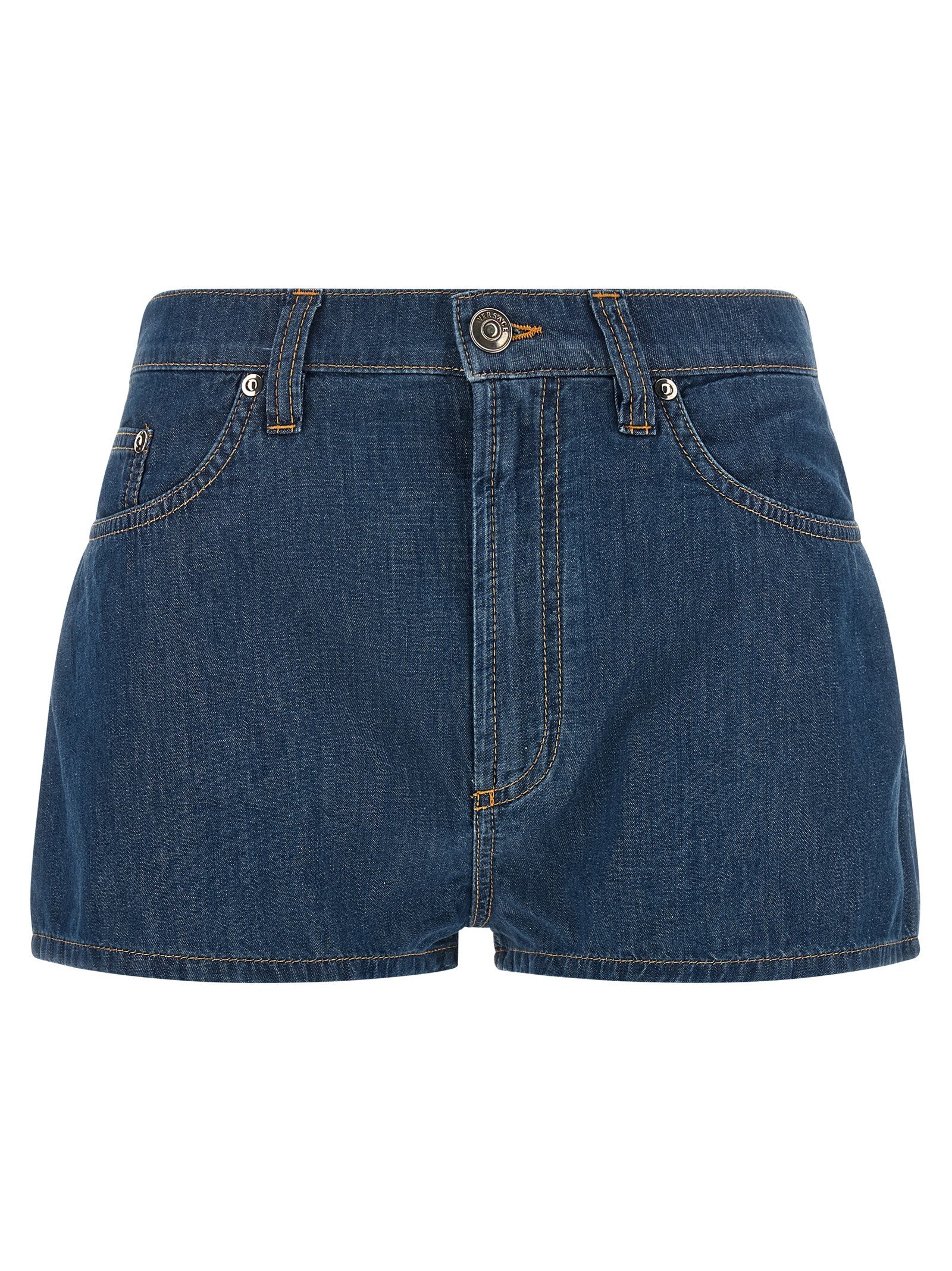 Versace Chambray denim korte broek