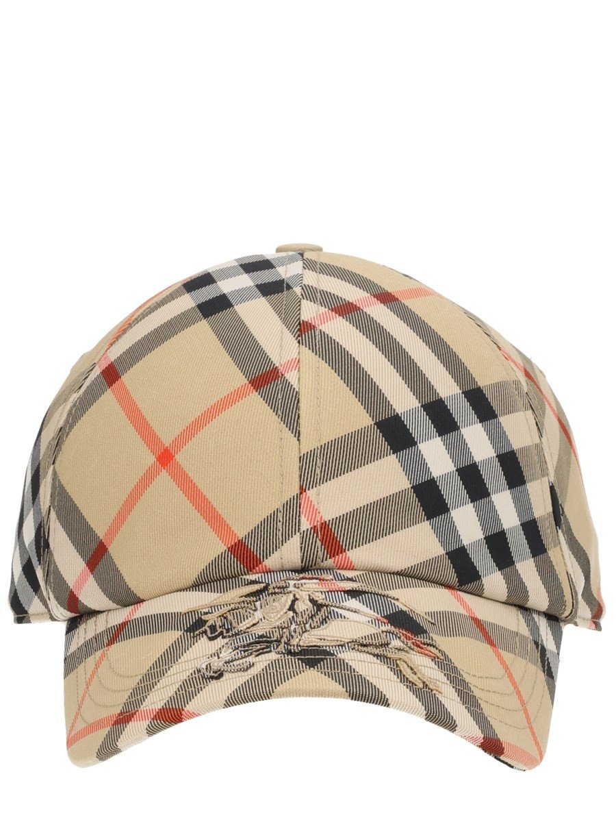 Burberry Ruitdessin baseballpet
