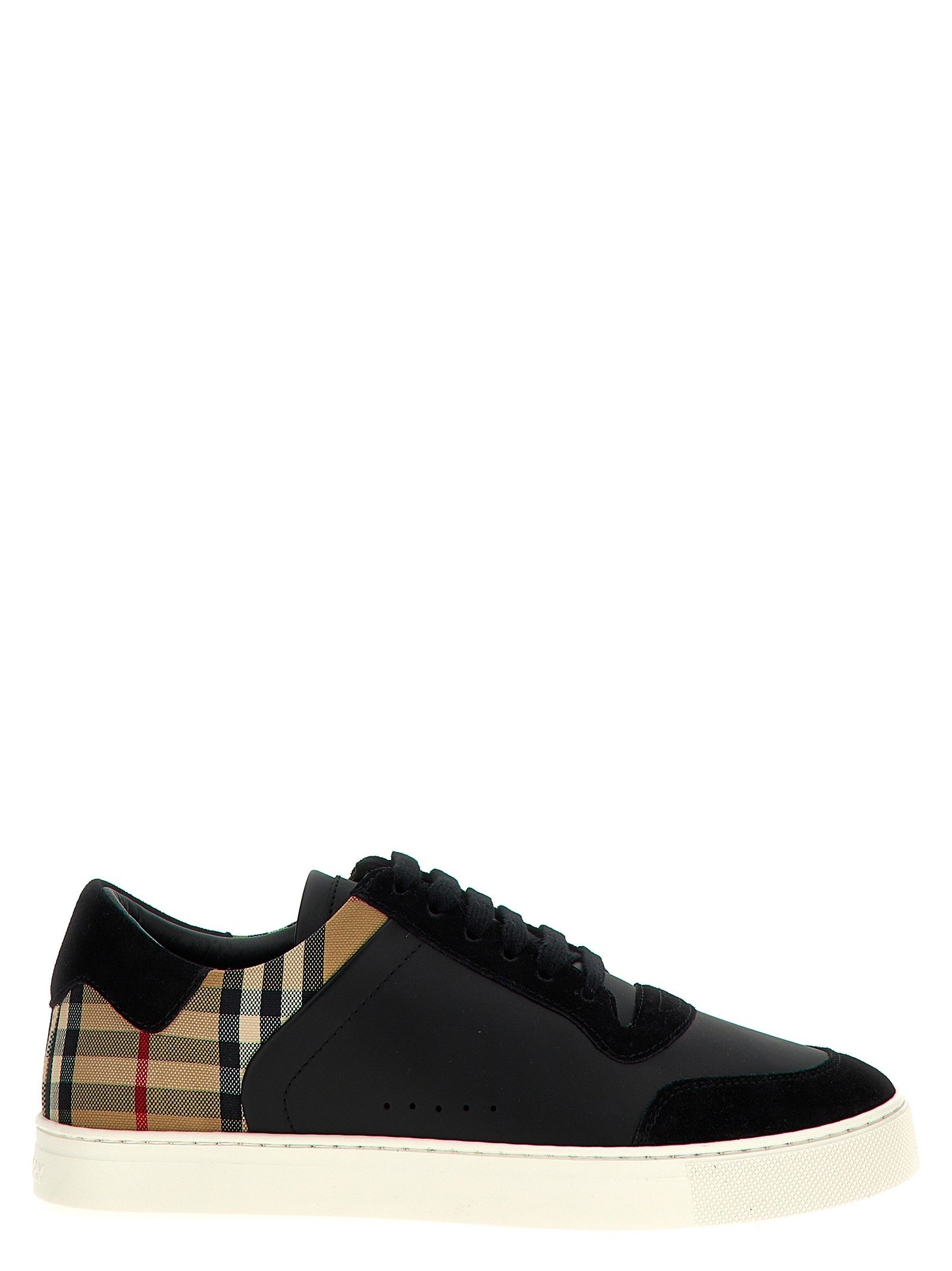 Burberry Ruitdessin insert sneaker