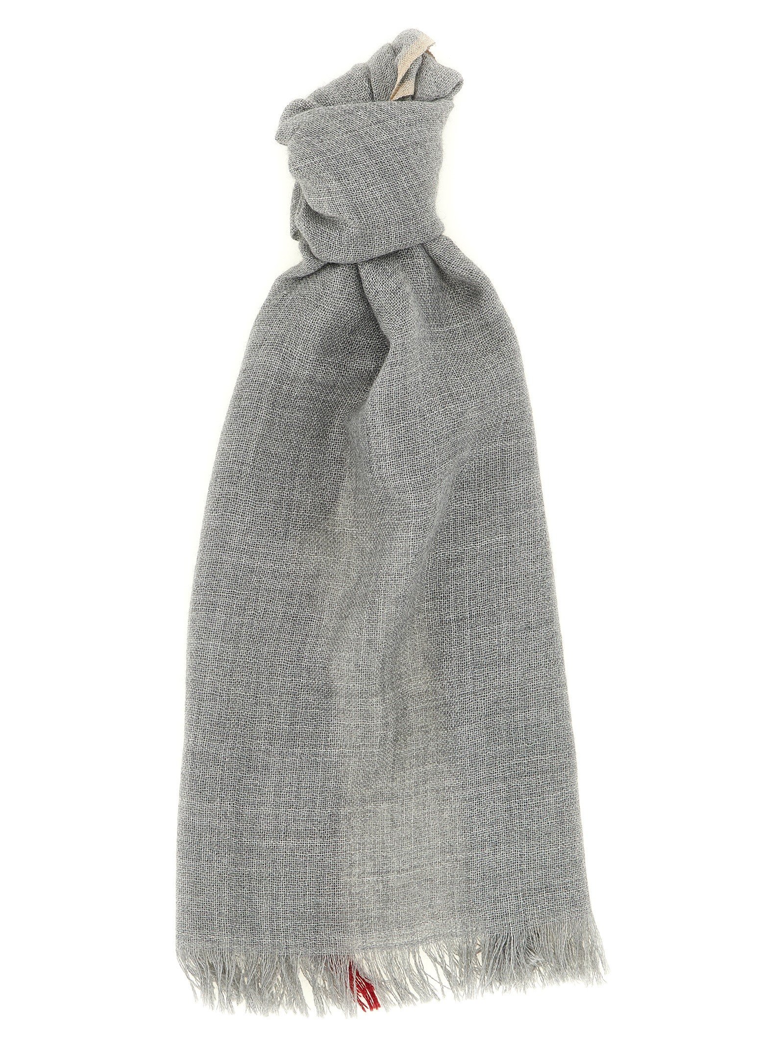Brunello Cucinelli Contrast border sjaal
