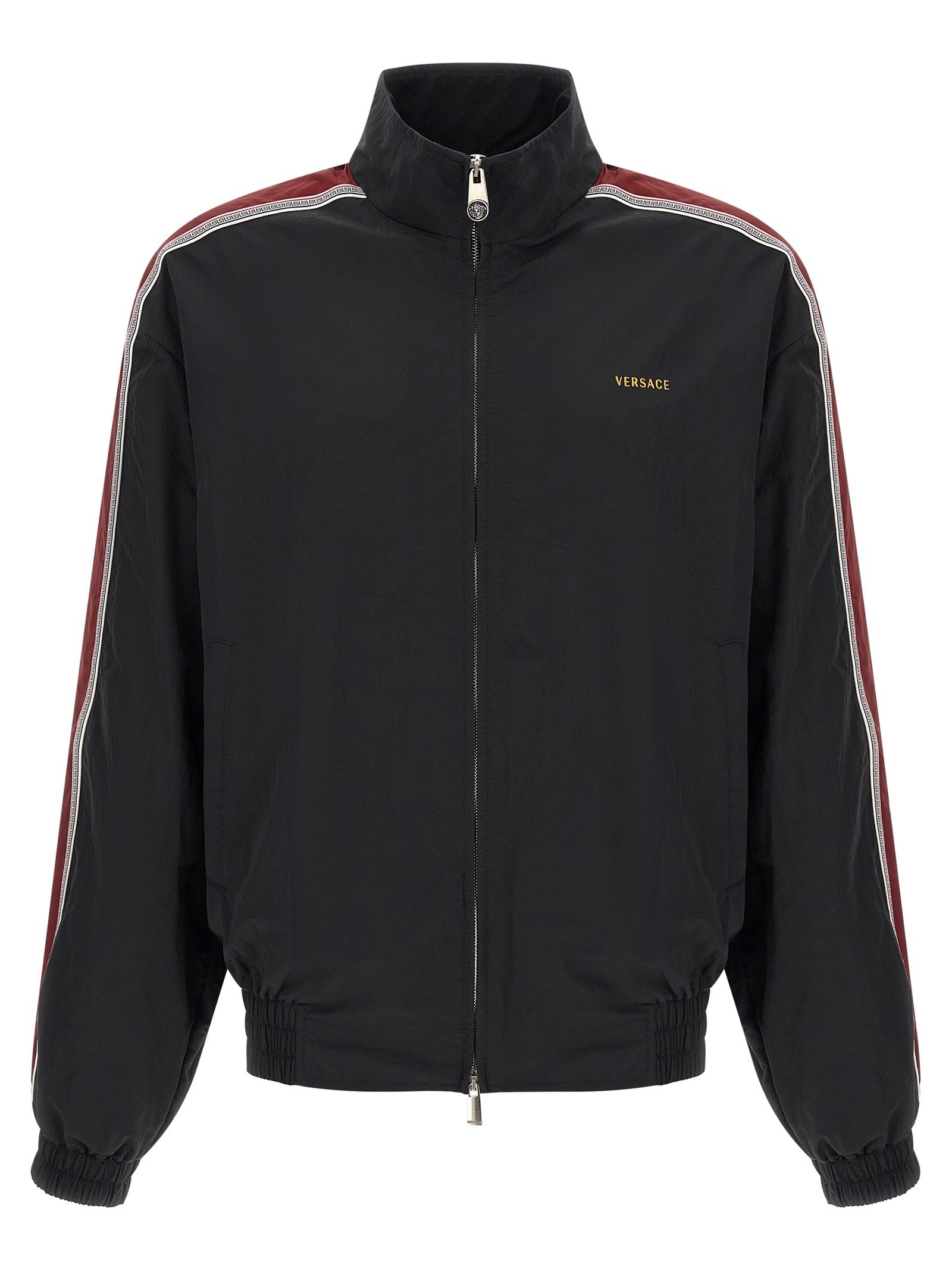 Versace Craquelé-effect blouson