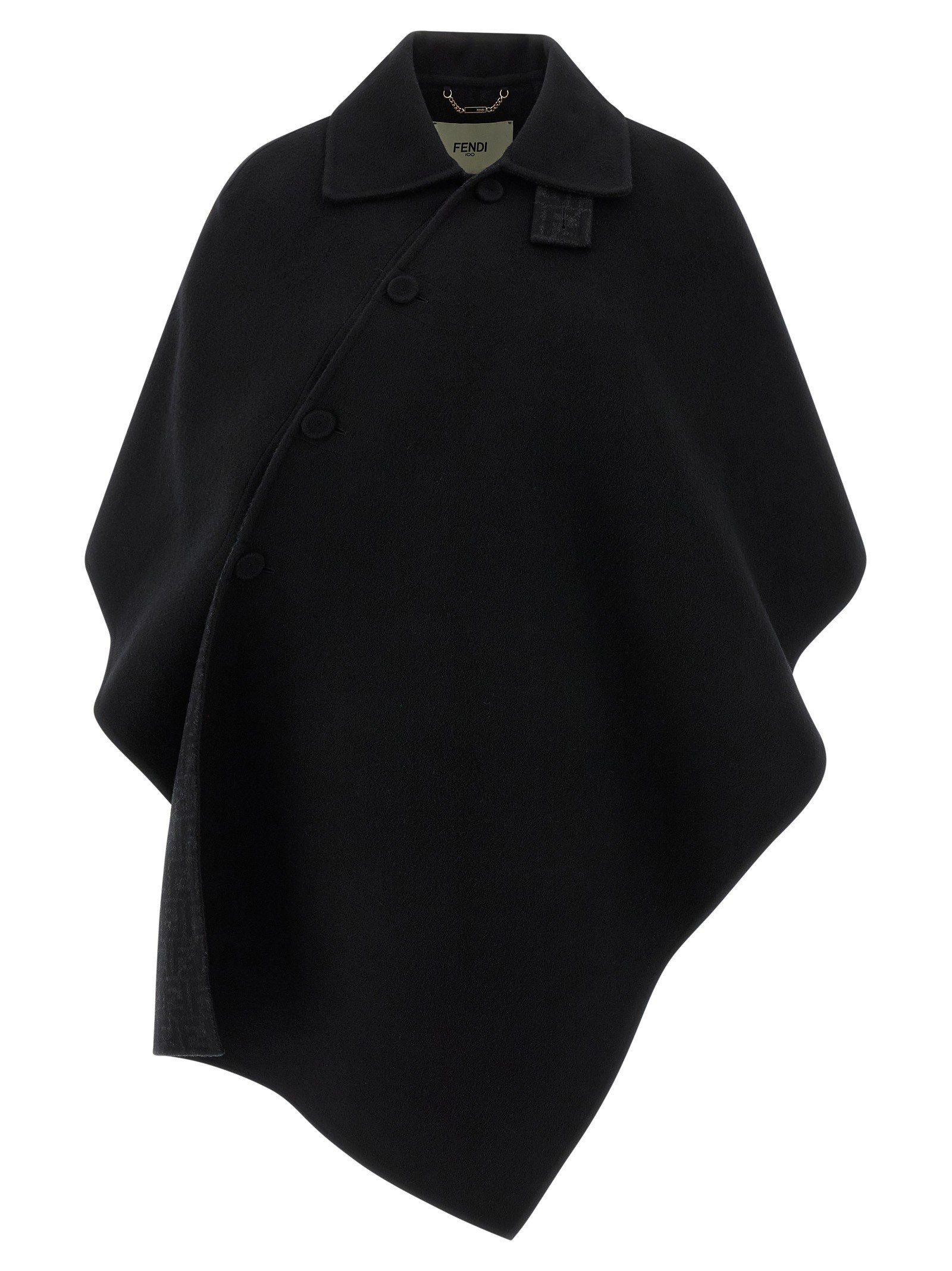 Fendi Double wollen cape